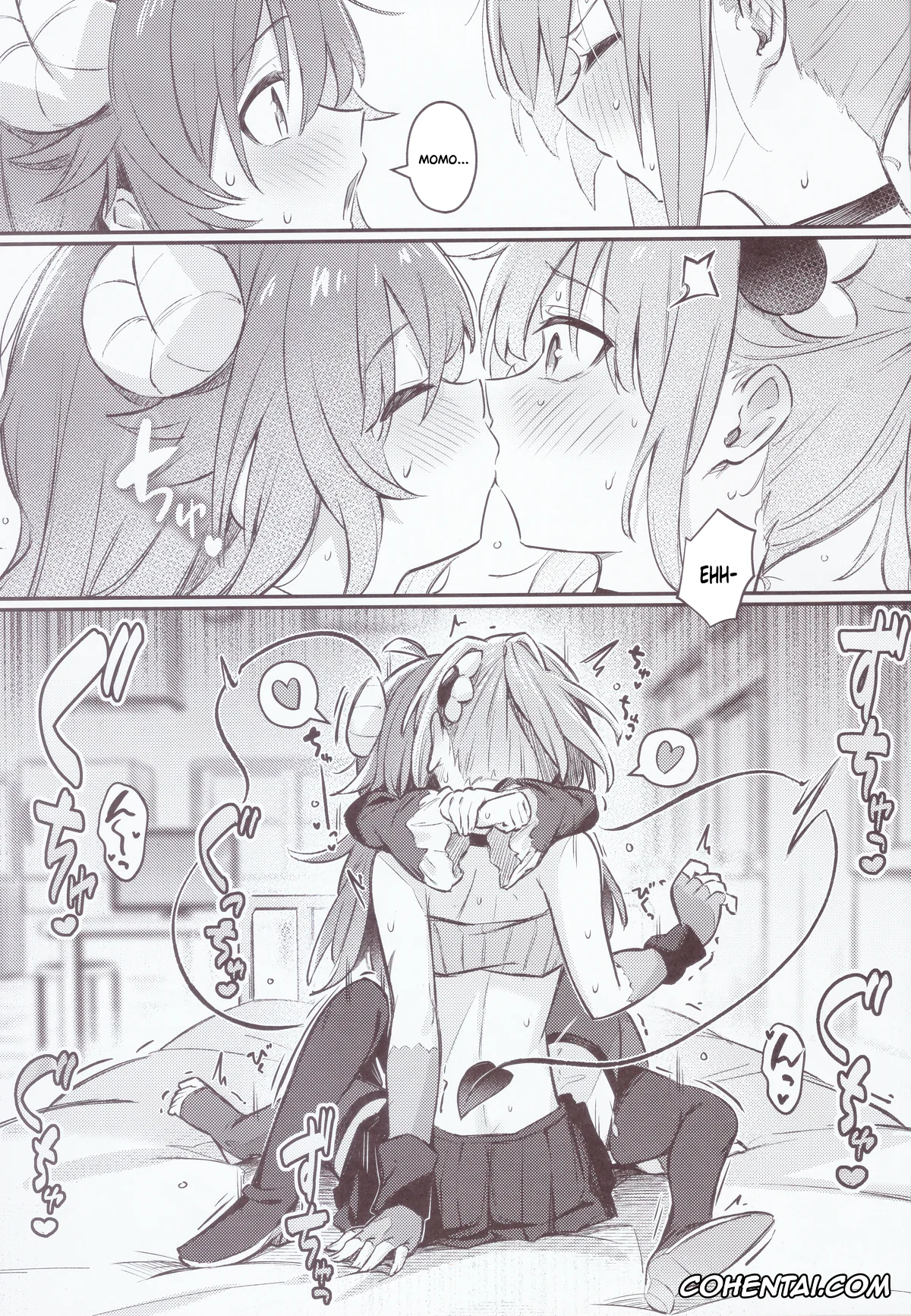Machikado Mazoku | The Demon Girl Next Door hentai, Momo Chiyoda hentai, Yuko Yoshida | Shamiko hentai, Mazoku wa Shukuteki to Nakayoshi Shinai to Derarenai Heya ni, Tojikomerarete Shimatta! (Machikado Mazoku), pagina 30