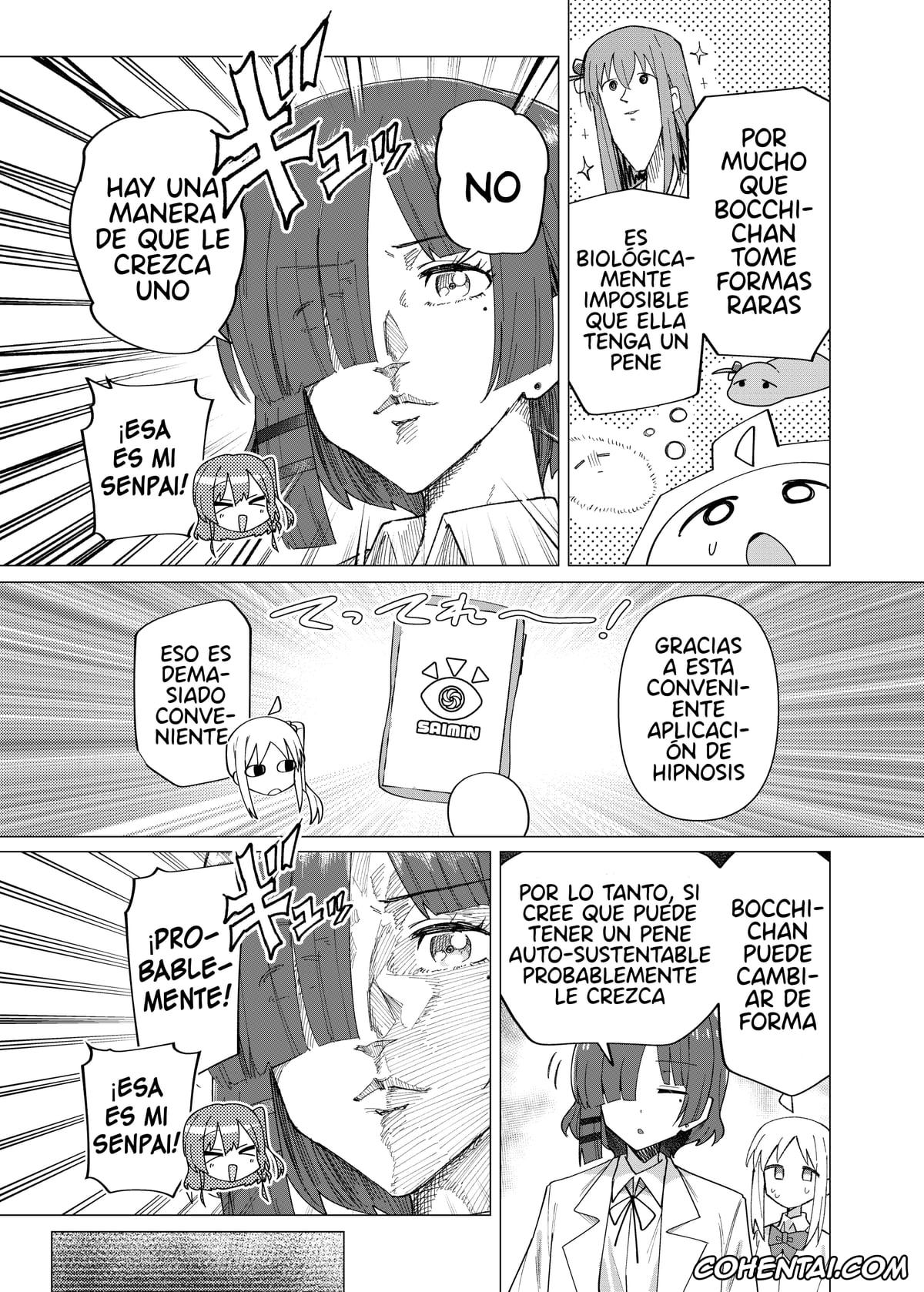 Bocchi the Rock! xxx, Hitori Gotou xxx, Ikuyo Kita xxx, Saiin Zecchou (Bocchi the Rock!), pagina 4