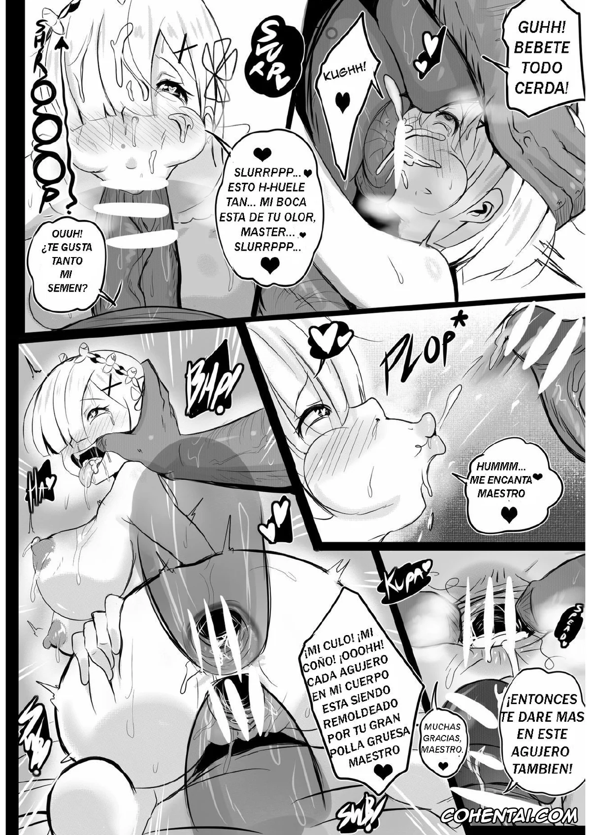 Re:Zero kara Hajimeru Isekai Seikatsu porno, B-Trayal 17 Rem (Re:Zero kara Hajimeru Isekai Seikatsu), pagina 11