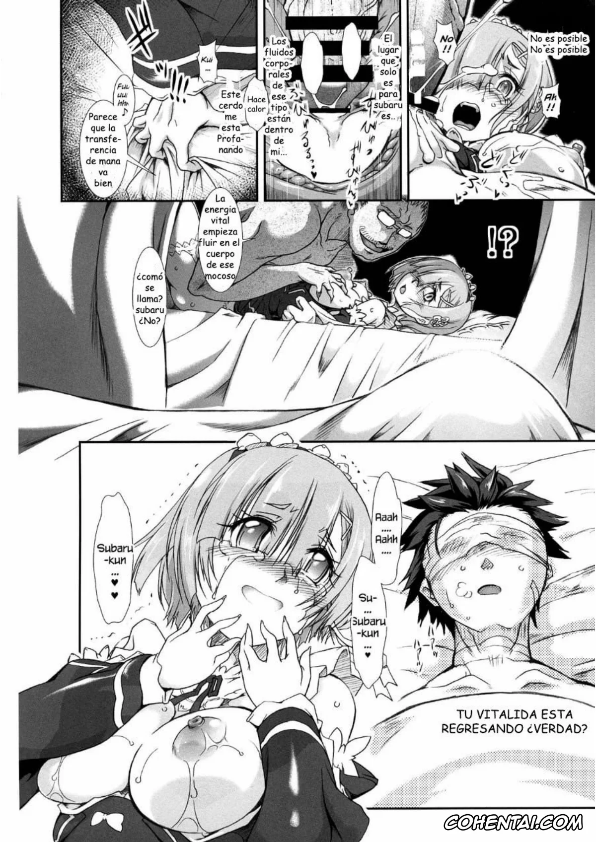 Re:Zero kara Hajimeru Isekai Seikatsu xxx, Rem xxx, Rem – Danshou – Natsuki Rem no Eromanga (Re:Zero kara Hajimeru Isekai Seikatsu), pagina 13