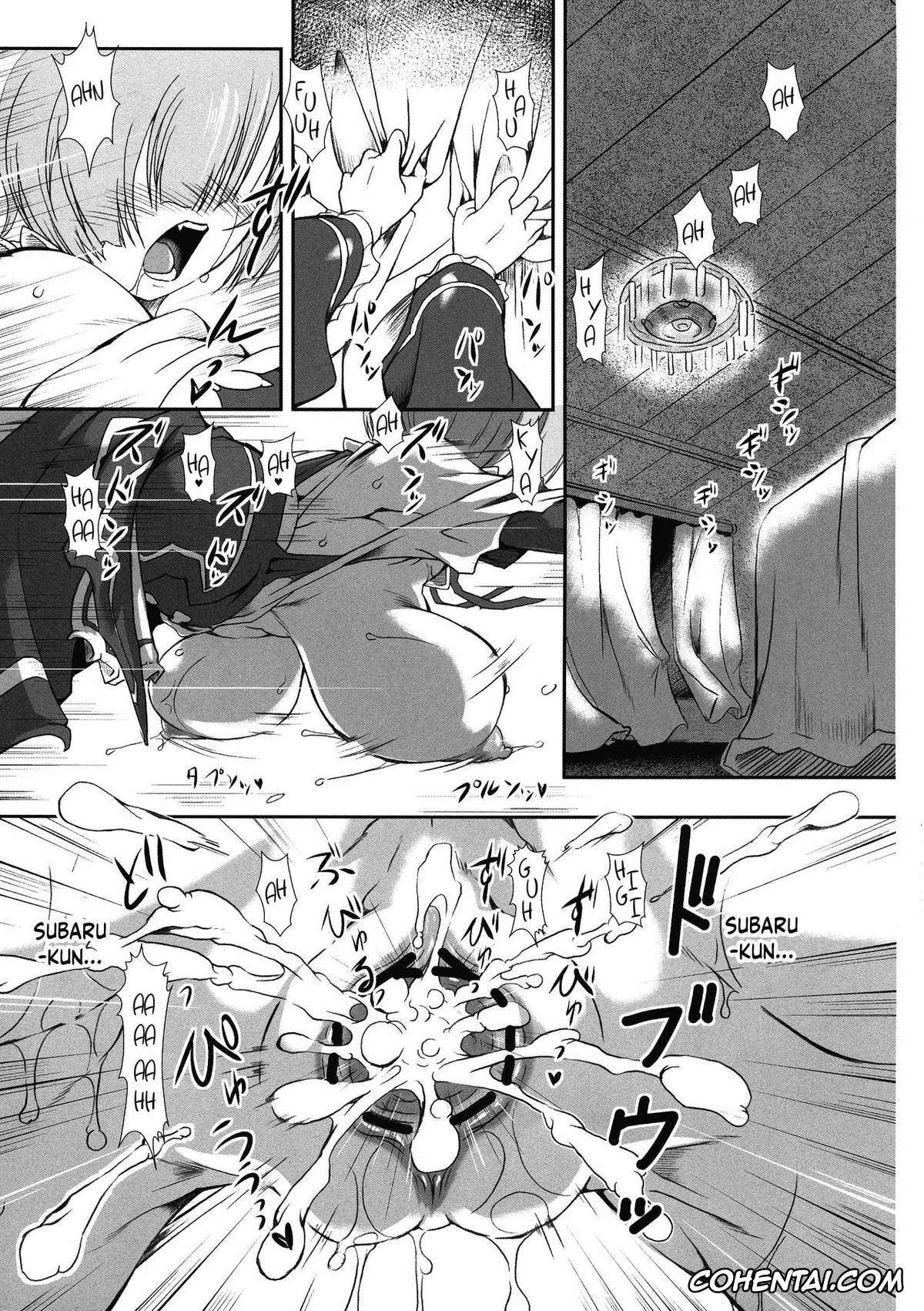 Re:Zero kara Hajimeru Isekai Seikatsu xxx, Rem xxx, Rem – Danshou – Natsuki Rem no Eromanga (Re:Zero kara Hajimeru Isekai Seikatsu), pagina 25
