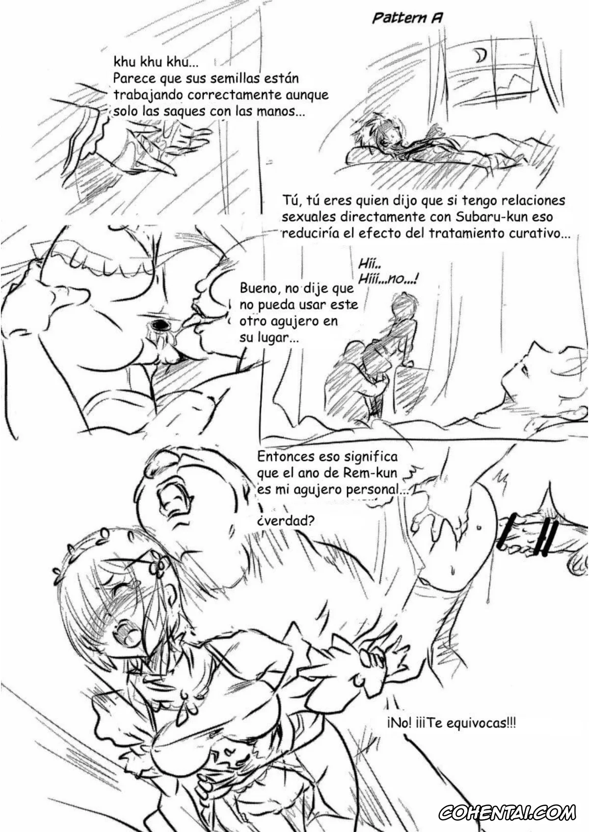 Re:Zero kara Hajimeru Isekai Seikatsu porno, Rem porno, Rem – Danshou – Natsuki Rem no Eromanga (Re:Zero kara Hajimeru Isekai Seikatsu), pagina 32