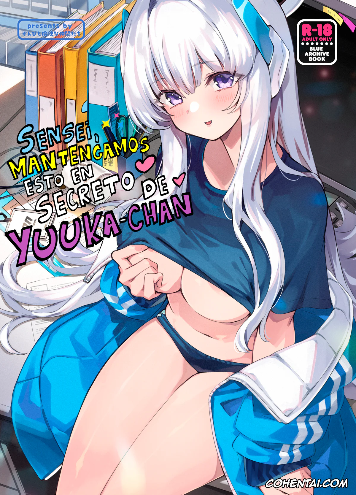 Blue Archive xxx, Koyuki Kurosaki xxx, Noa Ushio xxx, Sensei xxx, Sensei? Yuuka-chan ni wa Naisho desu yo (Blue Archive), pagina 1