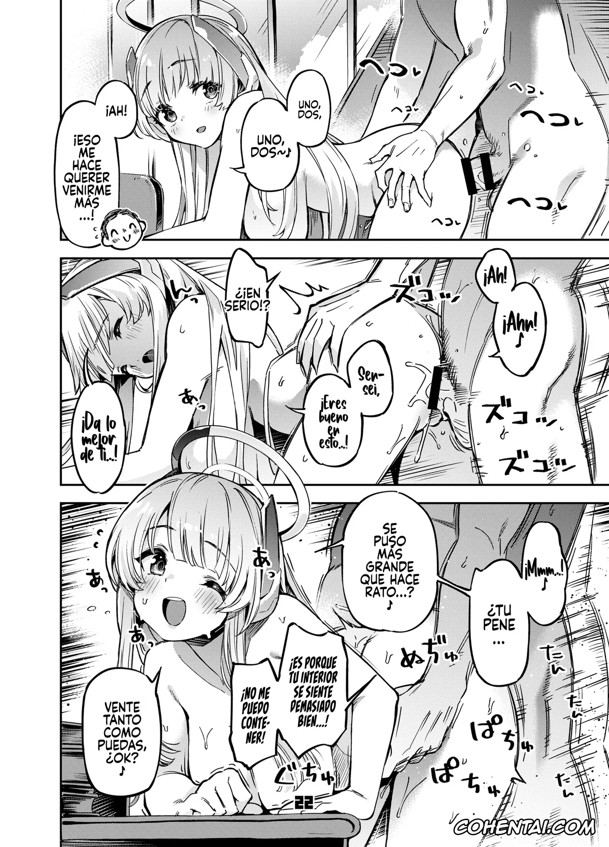 Blue Archive hentai, Koyuki Kurosaki hentai, Noa Ushio hentai, Sensei hentai, Sensei? Yuuka-chan ni wa Naisho desu yo (Blue Archive), pagina 21