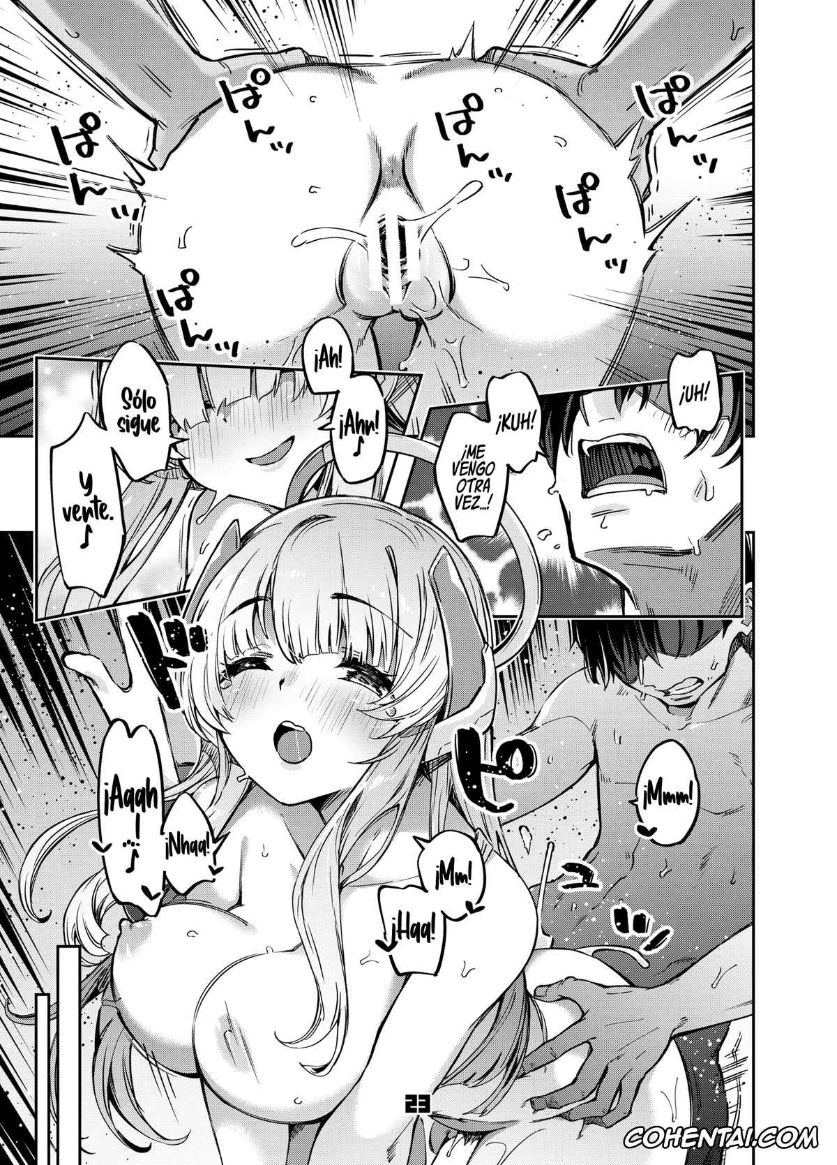Blue Archive xxx, Koyuki Kurosaki xxx, Noa Ushio xxx, Sensei xxx, Sensei? Yuuka-chan ni wa Naisho desu yo (Blue Archive), pagina 22