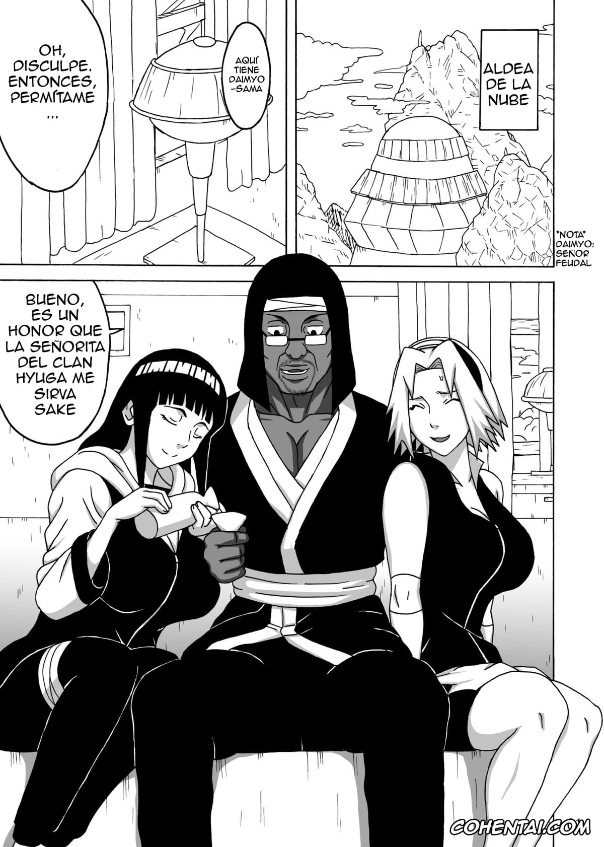 NARUTO porno, Hinata Hyuga porno, Sakura Haruno porno, SakuHina Inninden (NARUTO), pagina 2