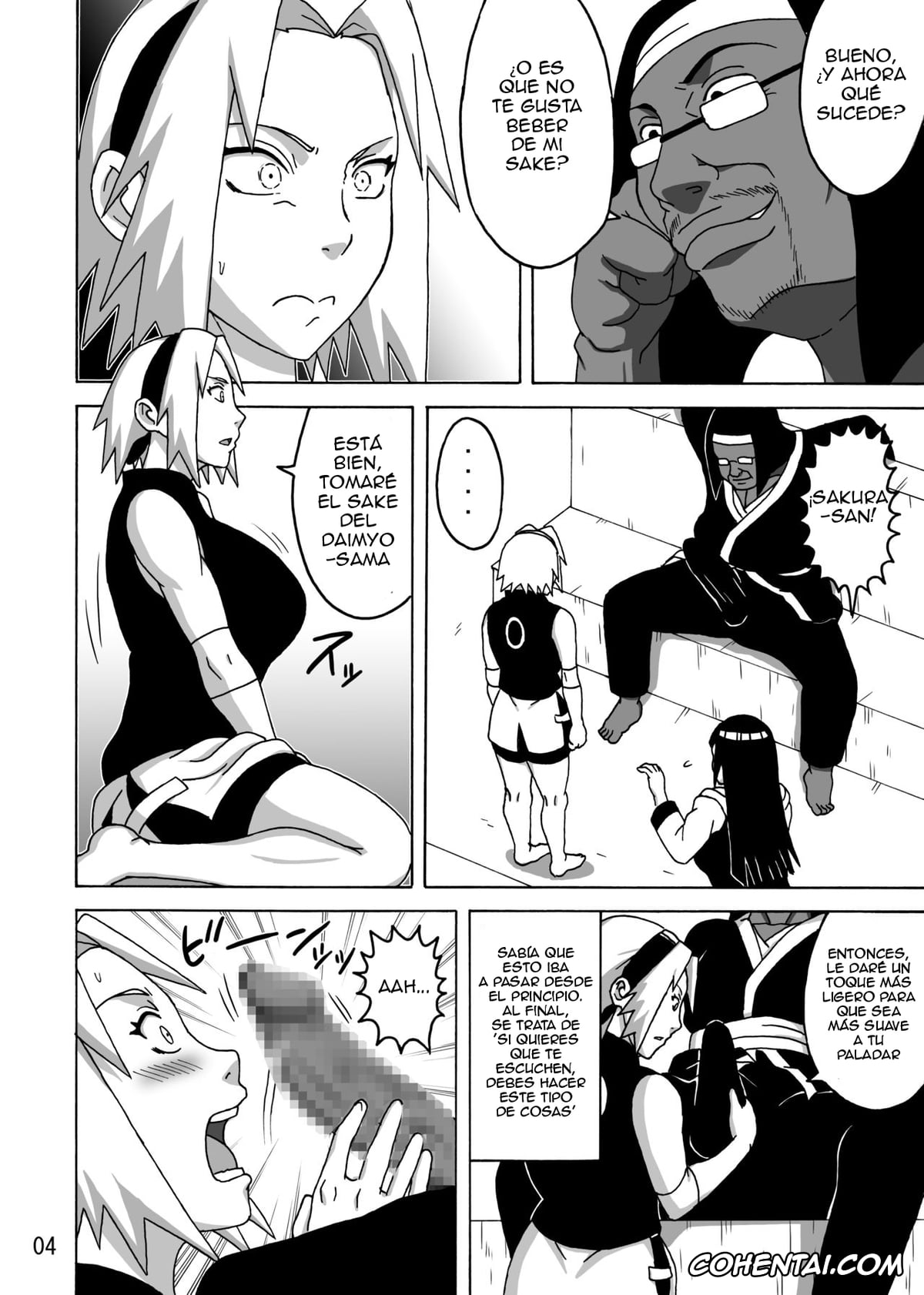 NARUTO porno, Hinata Hyuga porno, Sakura Haruno porno, SakuHina Inninden (NARUTO), pagina 5