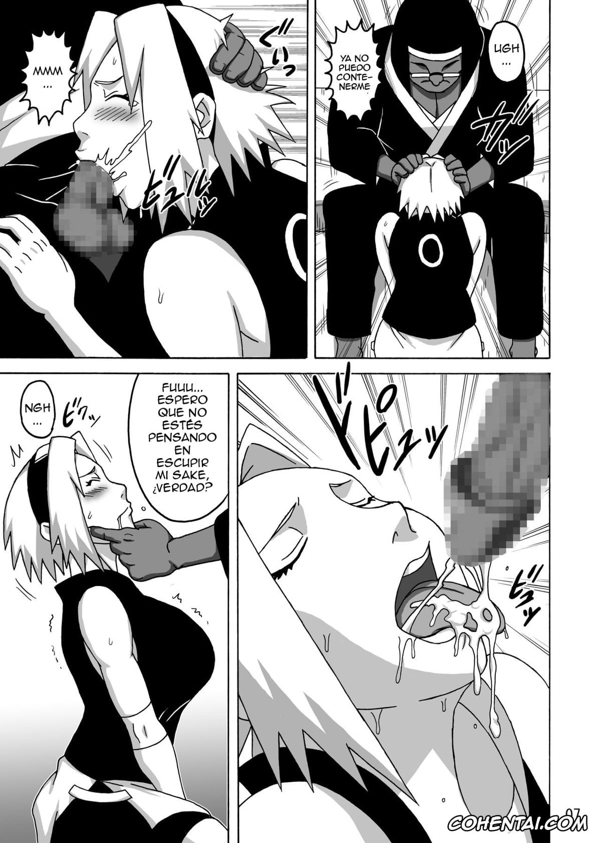 NARUTO porno, Hinata Hyuga porno, Sakura Haruno porno, SakuHina Inninden (NARUTO), pagina 8