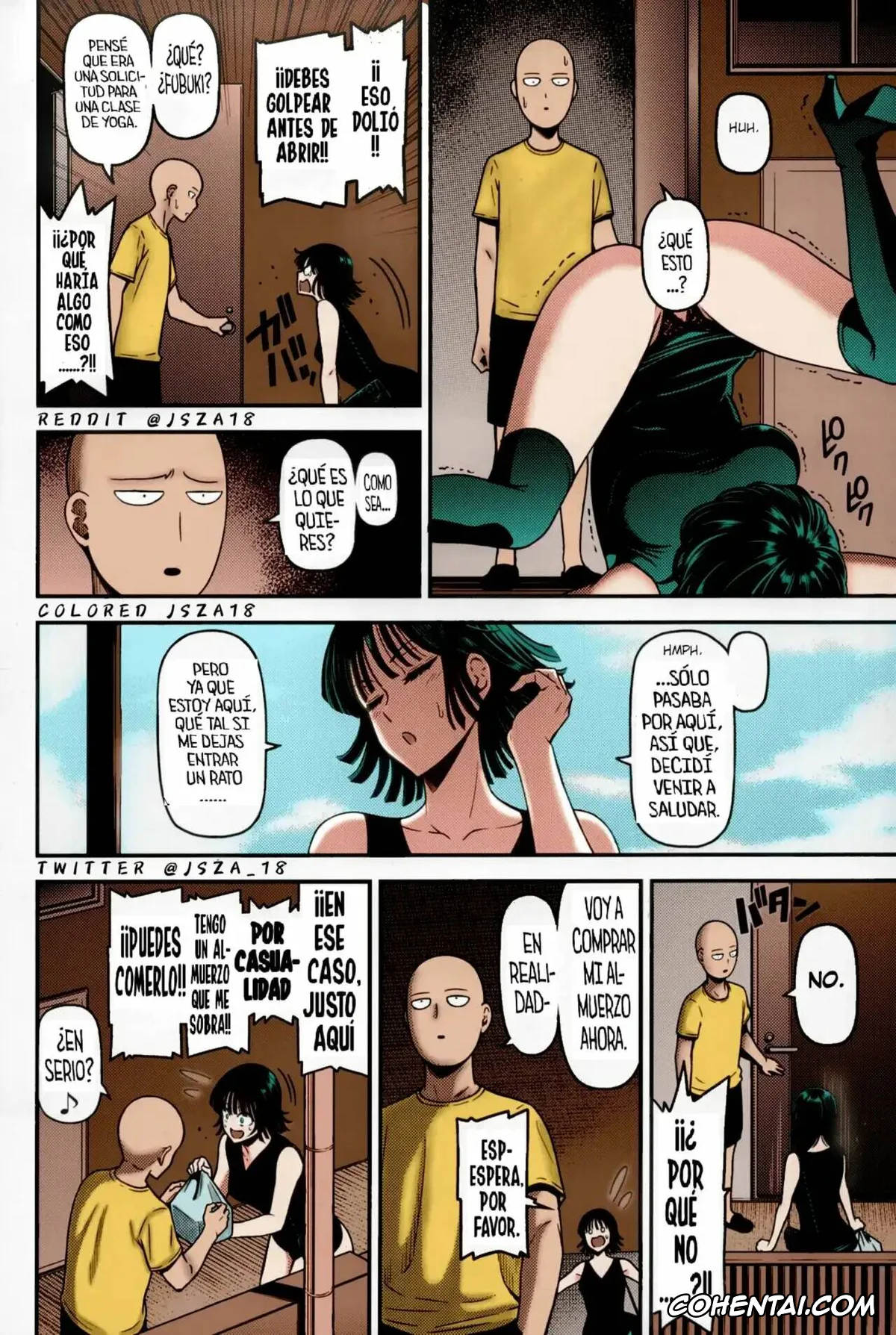 One Punch Man hentai, Jigoku no Fubuki hentai, Saitama hentai, ONE-HURRICANE 6 (One Punch Man), pagina 3