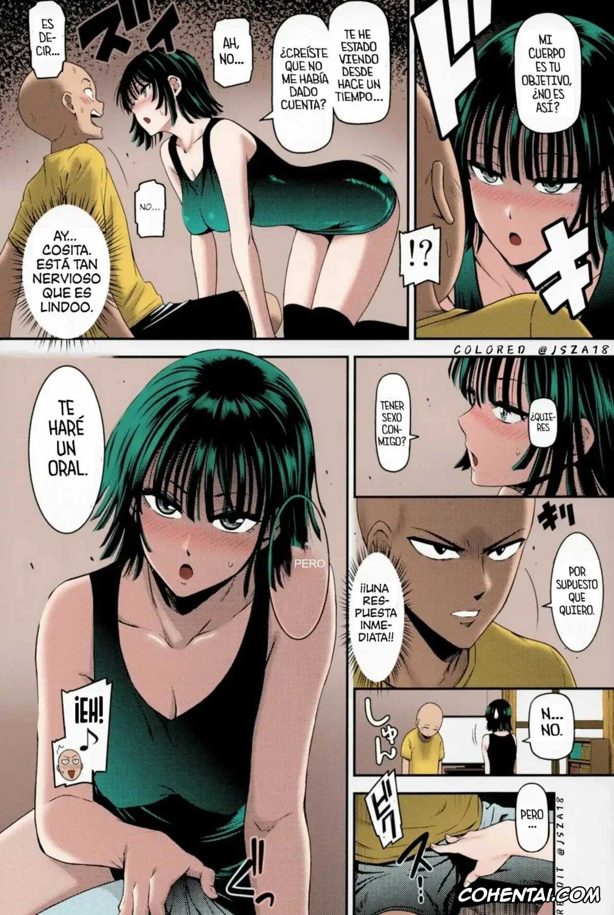 One Punch Man hentai, Jigoku no Fubuki hentai, Saitama hentai, ONE-HURRICANE 6 (One Punch Man), pagina 9