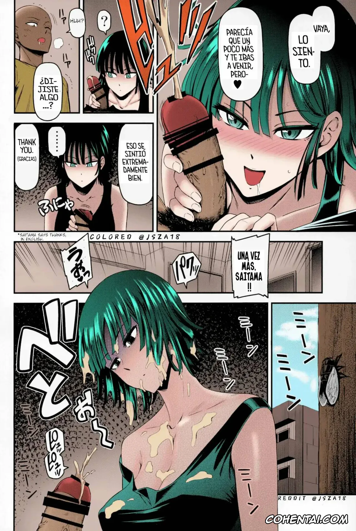 One Punch Man porno, Jigoku no Fubuki porno, Saitama porno, ONE-HURRICANE 6 (One Punch Man), pagina 11
