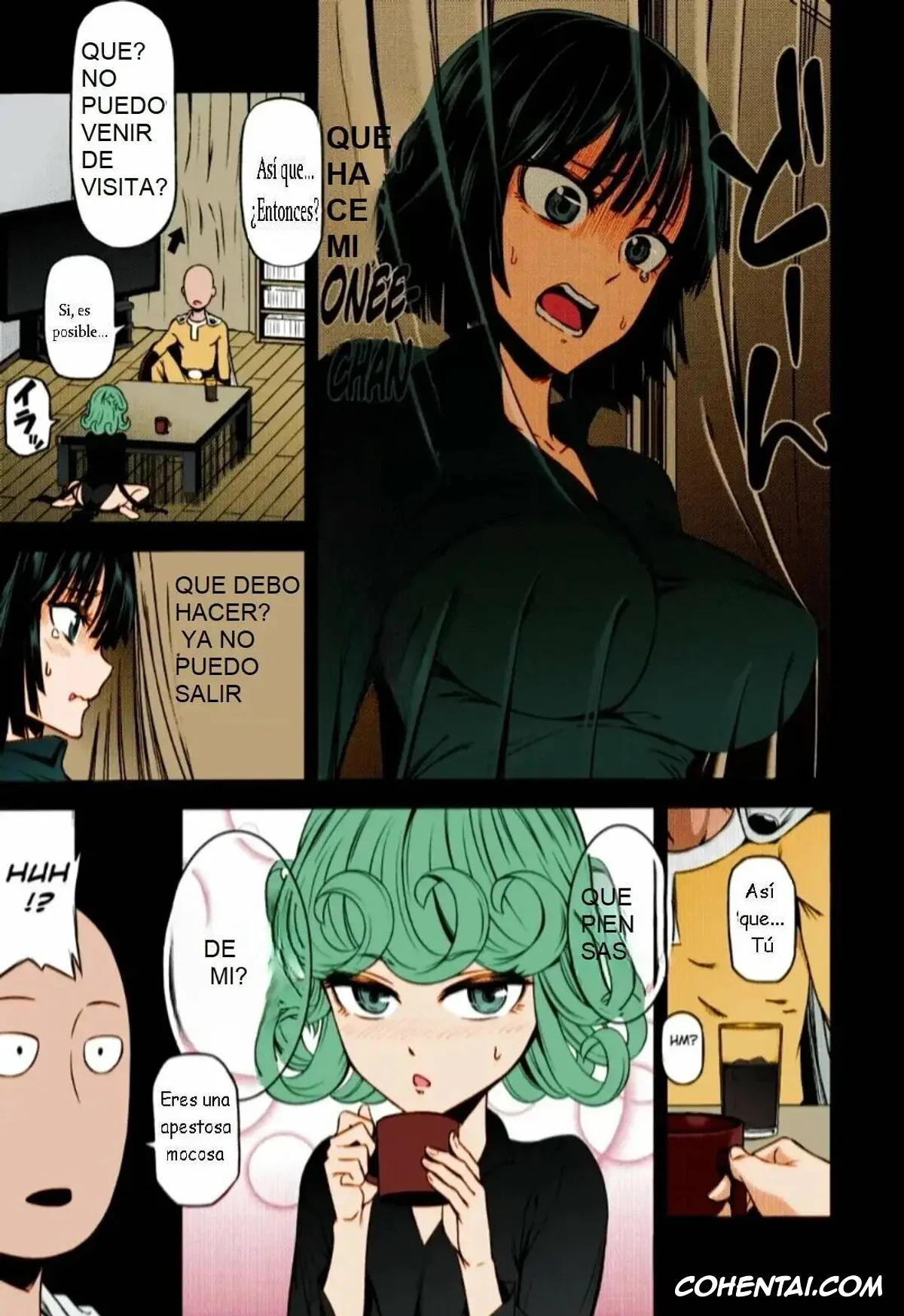 One Punch Man xxx, Jigoku no Fubuki xxx, Saitama xxx, Senritsu No Tatsumaki xxx, ONE-HURRICANE 4 (One Punch Man), pagina 4