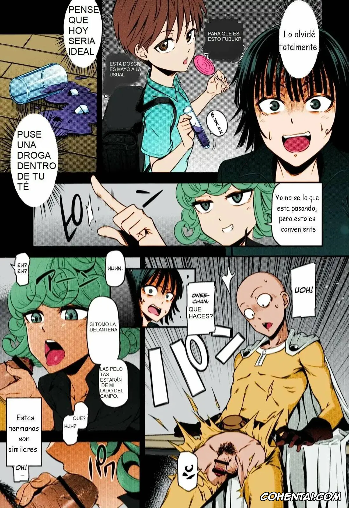 One Punch Man porno, Jigoku no Fubuki porno, Saitama porno, Senritsu No Tatsumaki porno, ONE-HURRICANE 4 (One Punch Man), pagina 8