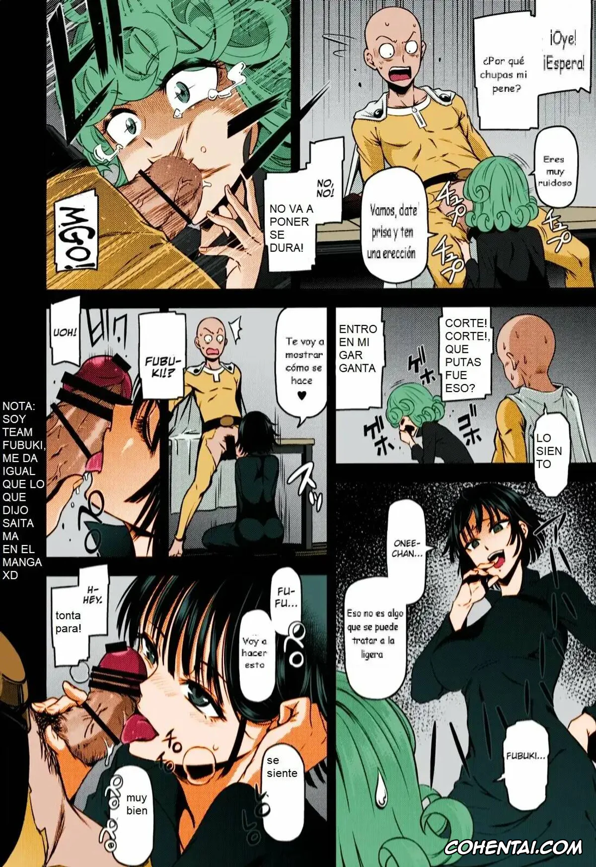 One Punch Man hentai, Jigoku no Fubuki hentai, Saitama hentai, Senritsu No Tatsumaki hentai, ONE-HURRICANE 4 (One Punch Man), pagina 9
