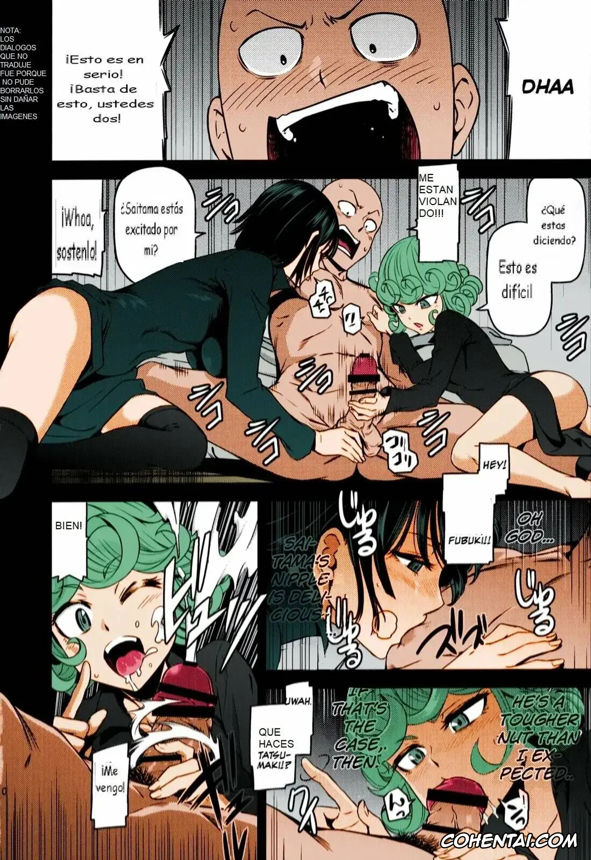 One Punch Man porno, Jigoku no Fubuki porno, Saitama porno, Senritsu No Tatsumaki porno, ONE-HURRICANE 4 (One Punch Man), pagina 11