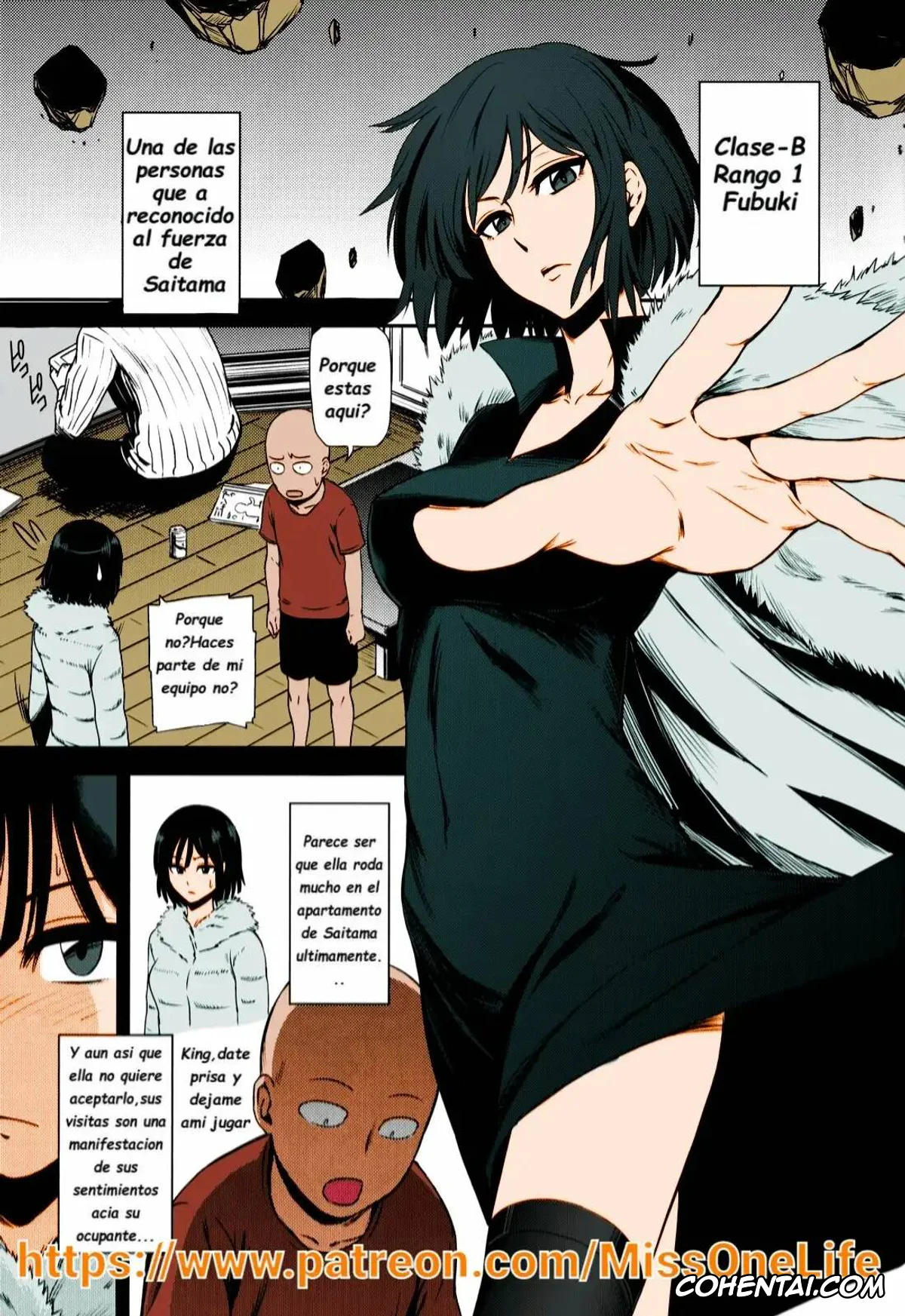 One Punch Man hentai, Jigoku no Fubuki hentai, Saitama hentai, ONE-HURRICANE (One Punch Man), pagina 3