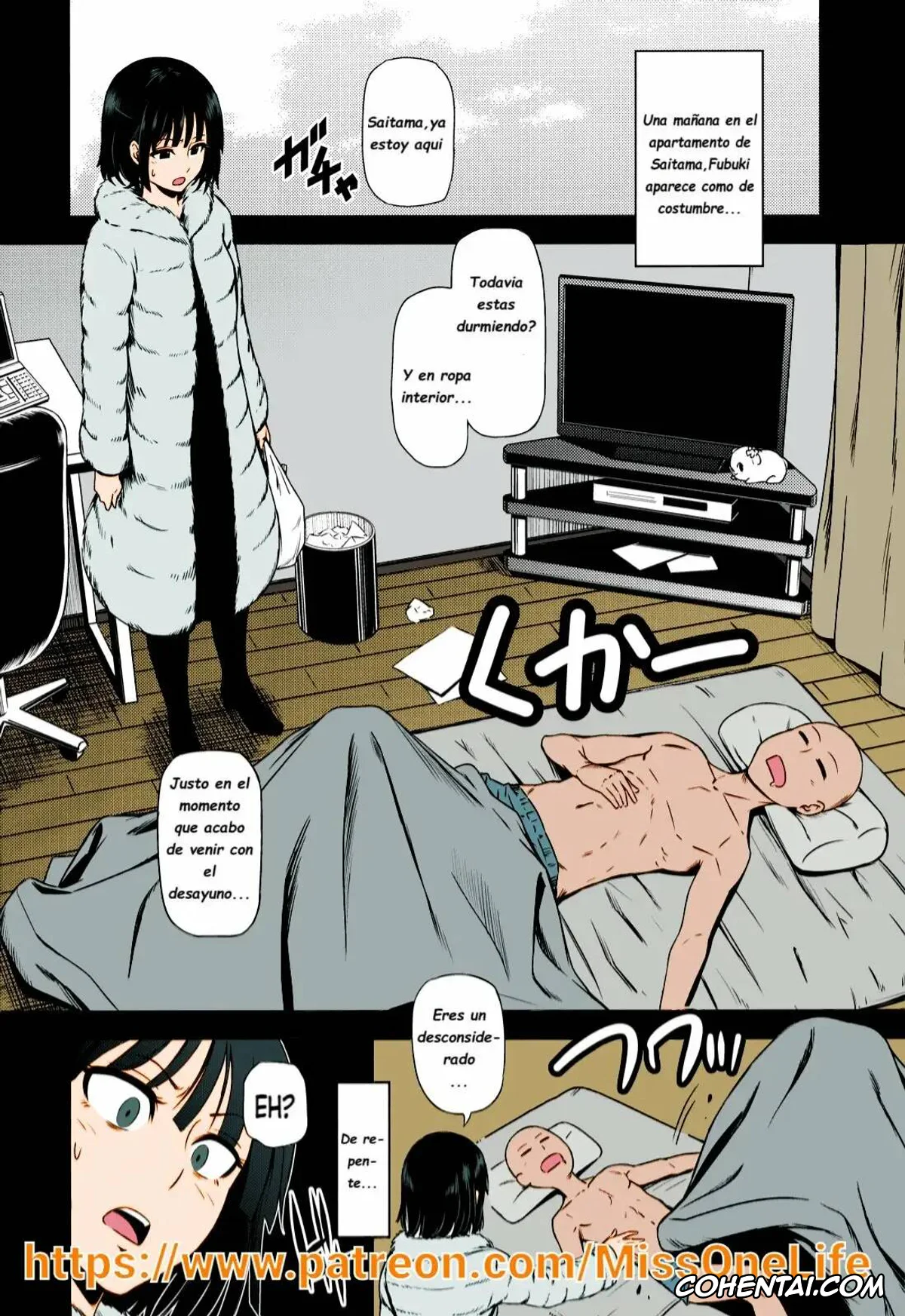 One Punch Man xxx, Jigoku no Fubuki xxx, Saitama xxx, ONE-HURRICANE (One Punch Man), pagina 4
