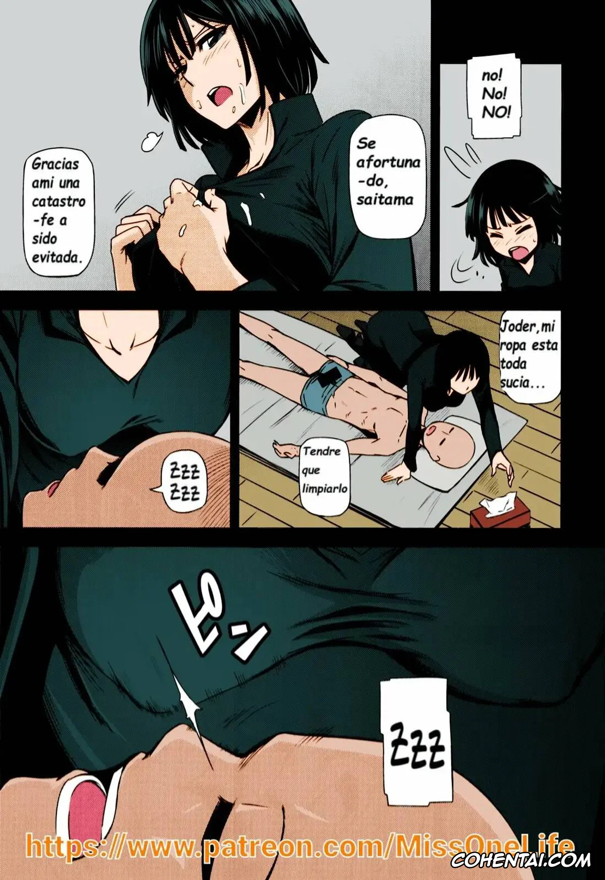 One Punch Man xxx, Jigoku no Fubuki xxx, Saitama xxx, ONE-HURRICANE (One Punch Man), pagina 13