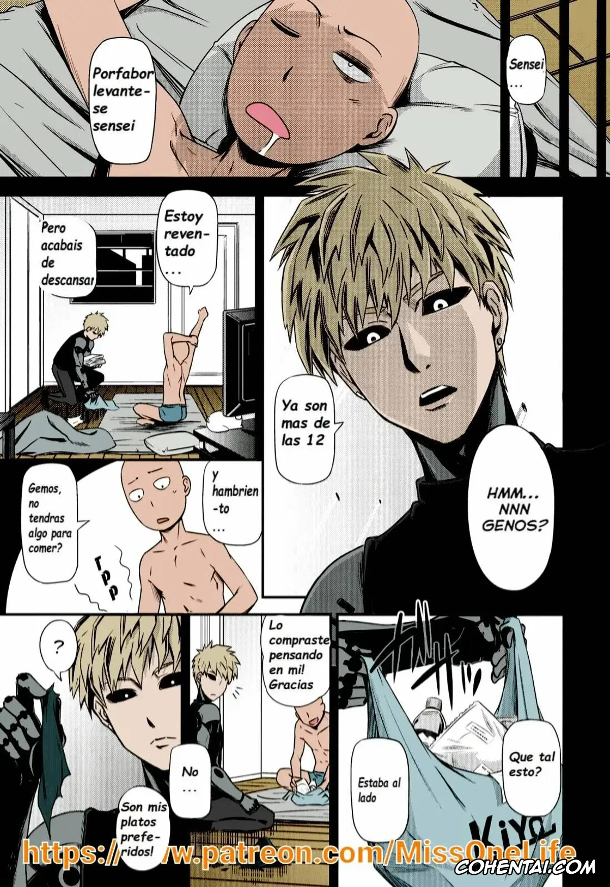 One Punch Man xxx, Jigoku no Fubuki xxx, Saitama xxx, ONE-HURRICANE (One Punch Man), pagina 37