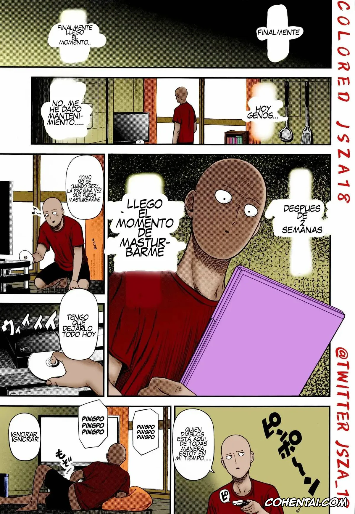 One Punch Man porno, Jigoku no Fubuki porno, Saitama porno, ONE-HURRICANE 6.5 (One Punch Man), pagina 2