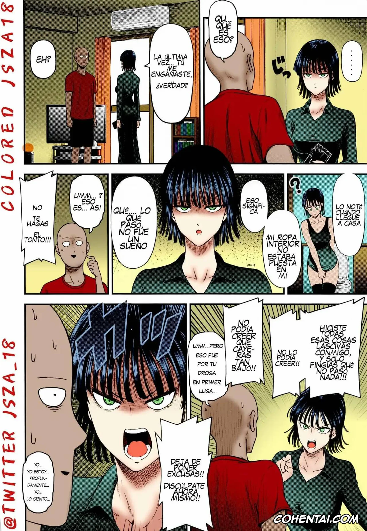 One Punch Man porno, Jigoku no Fubuki porno, Saitama porno, ONE-HURRICANE 6.5 (One Punch Man), pagina 5
