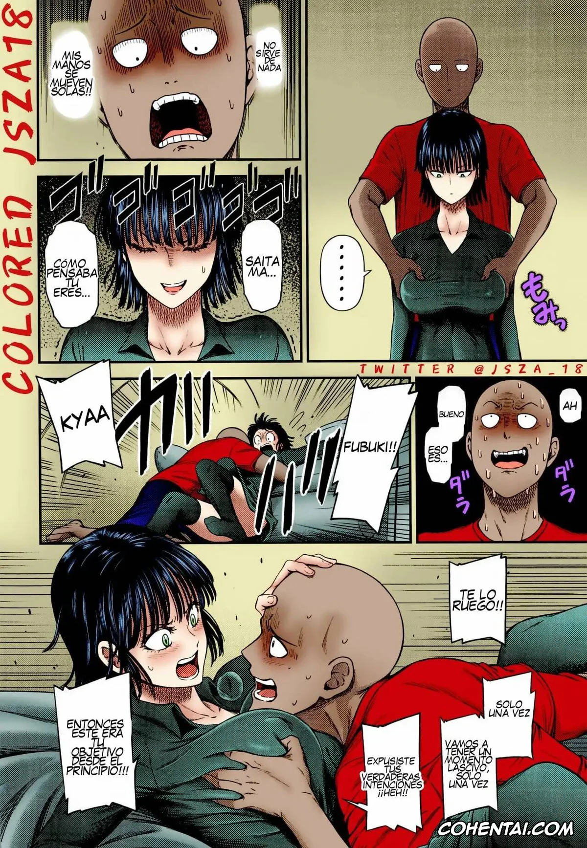 One Punch Man porno, Jigoku no Fubuki porno, Saitama porno, ONE-HURRICANE 6.5 (One Punch Man), pagina 11