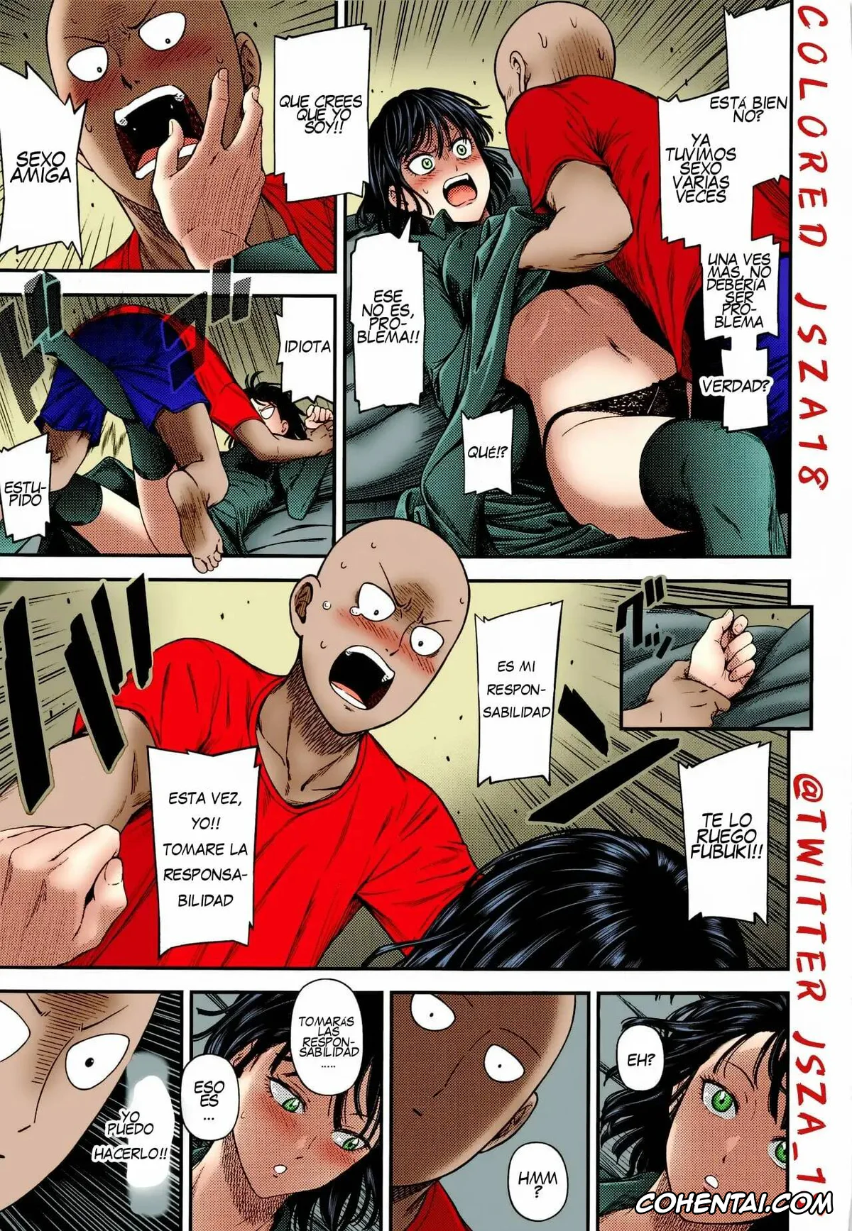 One Punch Man hentai, Jigoku no Fubuki hentai, Saitama hentai, ONE-HURRICANE 6.5 (One Punch Man), pagina 12