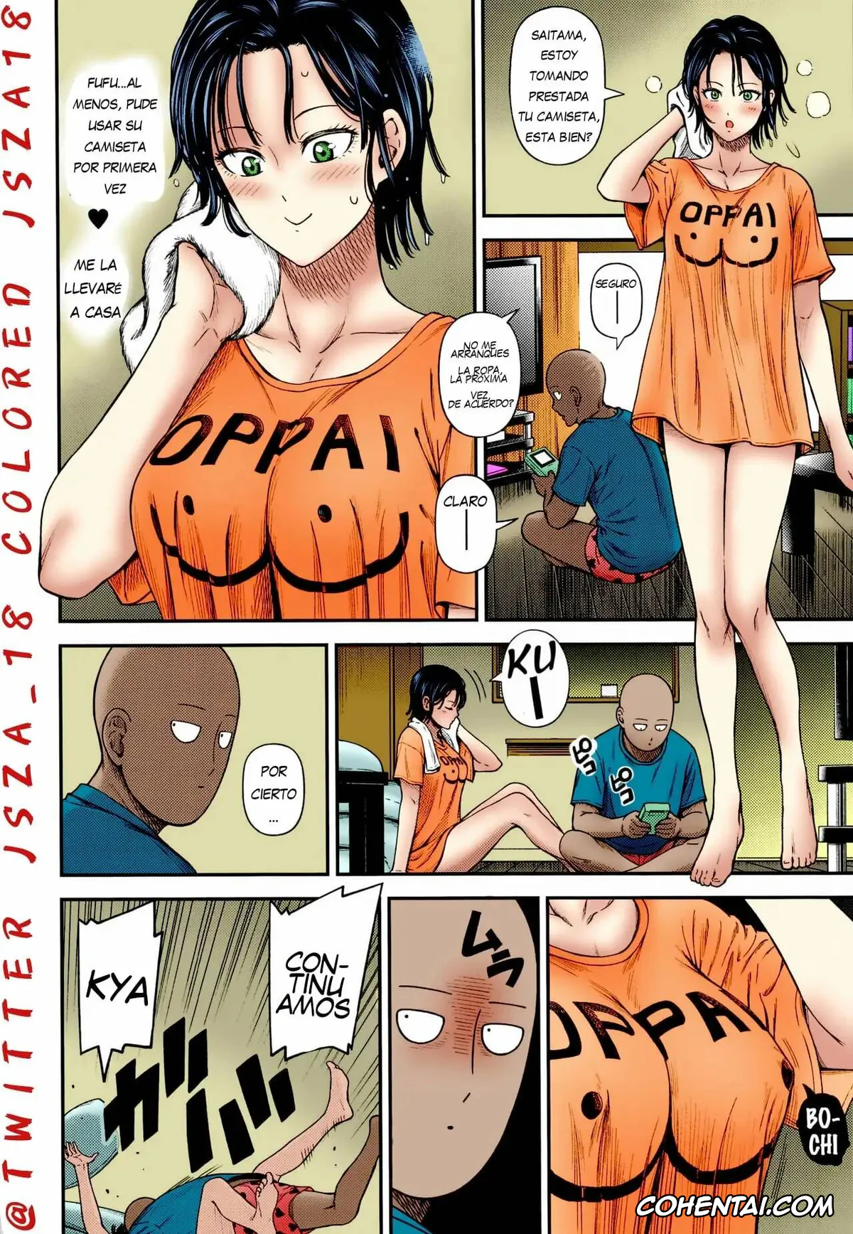 One Punch Man porno, Jigoku no Fubuki porno, Saitama porno, ONE-HURRICANE 6.5 (One Punch Man), pagina 29