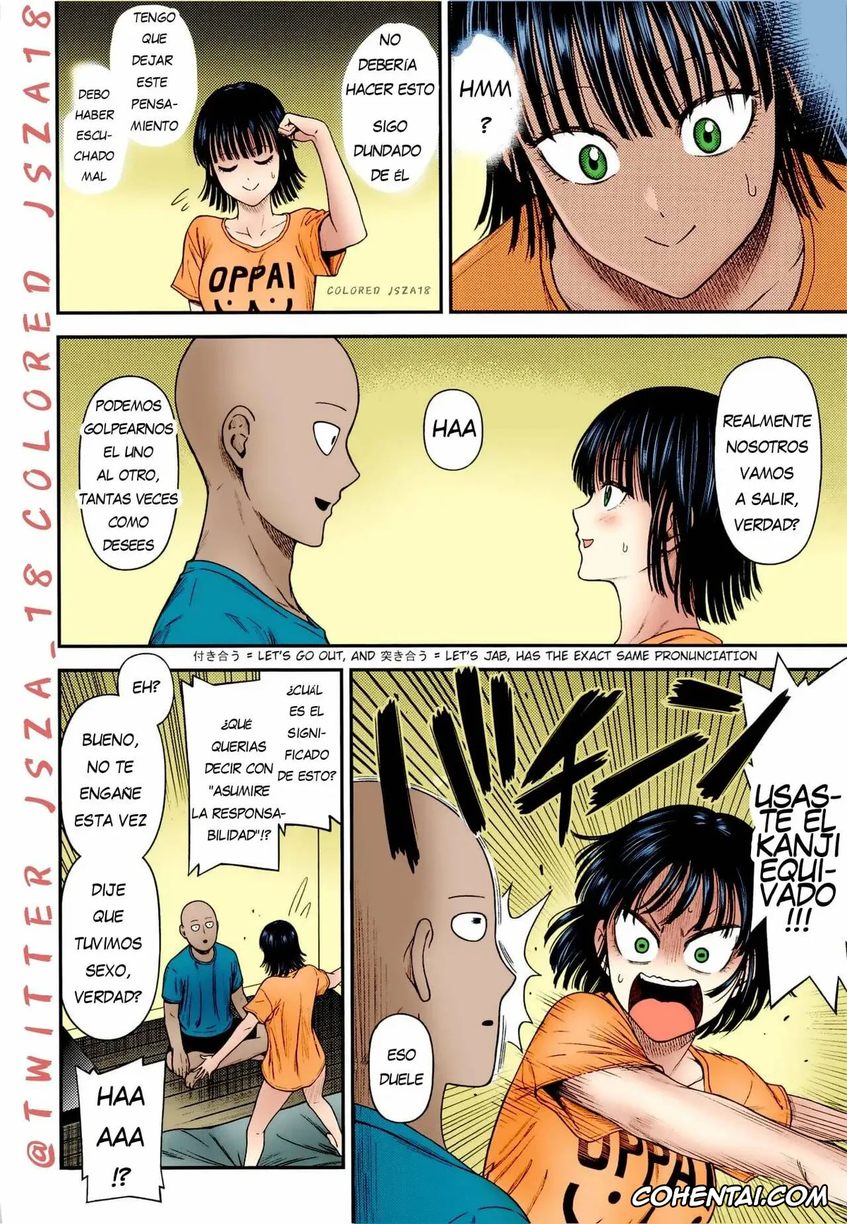 One Punch Man porno, Jigoku no Fubuki porno, Saitama porno, ONE-HURRICANE 6.5 (One Punch Man), pagina 35