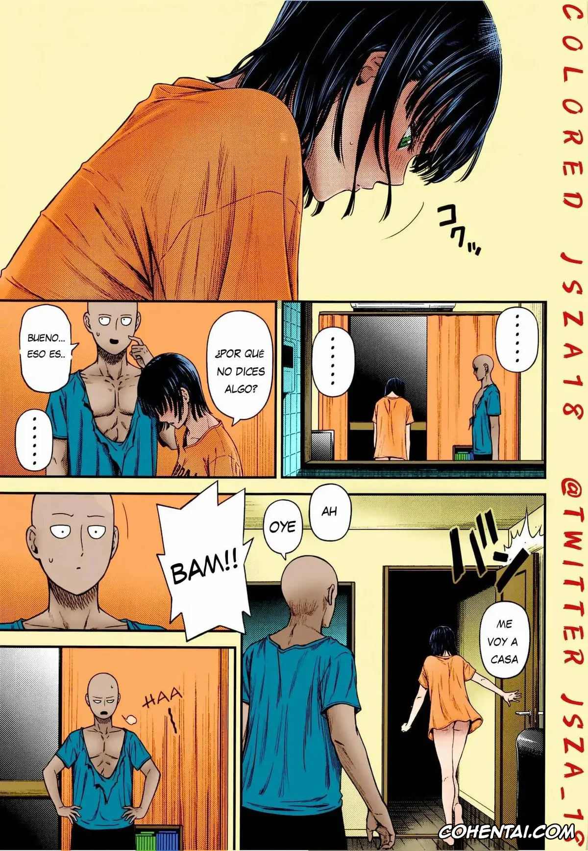 One Punch Man porno, Jigoku no Fubuki porno, Saitama porno, ONE-HURRICANE 6.5 (One Punch Man), pagina 38