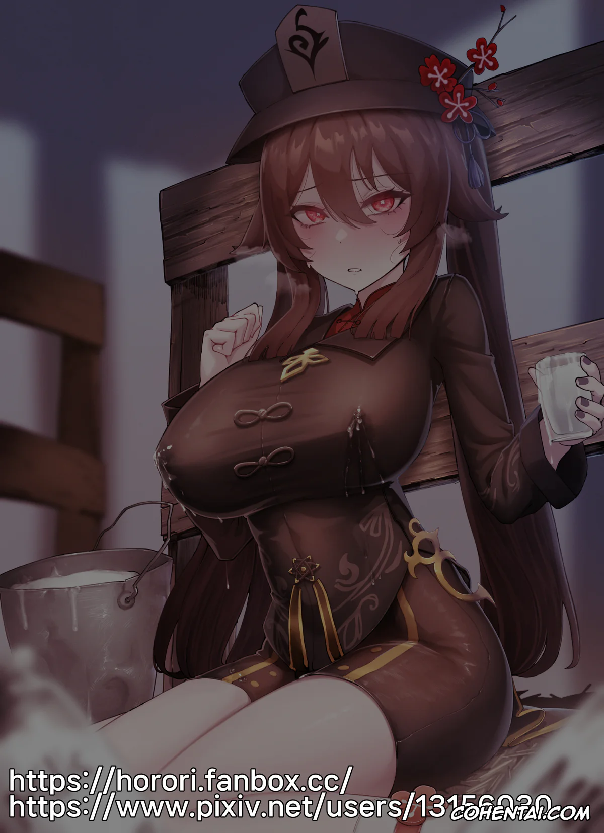 Genshin Impact hentai, Hu Tao hentai, Teyvat Gravure #06: Hu Tao (Genshin Impact), pagina 12
