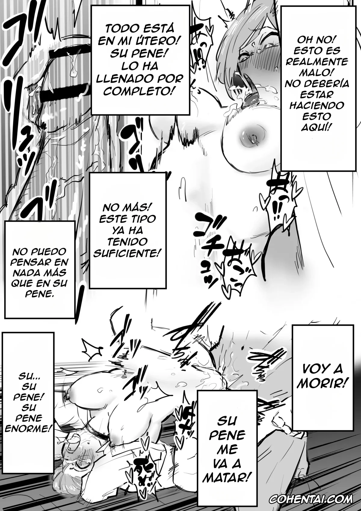 Jujutsu Kaisen porno, Nobara Kugisaki porno, Odosareta Kugisaki Nobora ga Okasareru dake (Jujutsu Kaisen), pagina 8