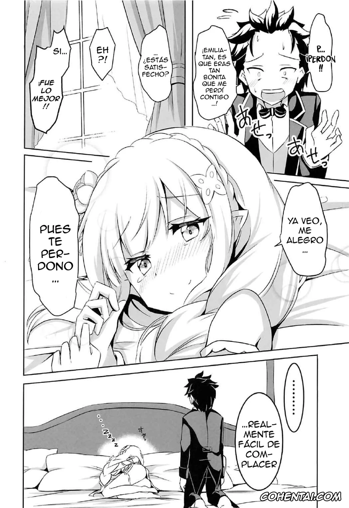 Re:Zero kara Hajimeru Isekai Seikatsu xxx, Emilia xxx, Subaru Natsuki xxx, Uchi no Heroine Chouzetsu Choroin (Re:Zero kara Hajimeru Isekai Seikatsu), pagina 19