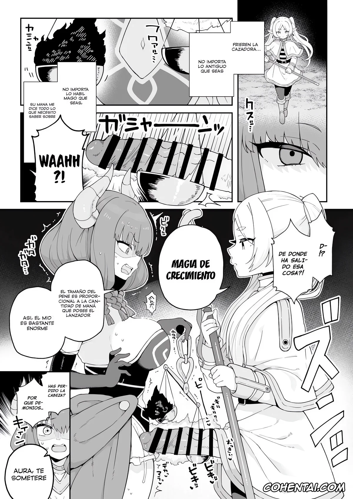 Sousou No Frieren | Frieren Beyond Journeys End porno, Dantoudai No Aura | Aura The Guillotine porno, Frieren porno, Chinpo ga Haeru Mahou da yo. (Sousou no Frieren), pagina 2