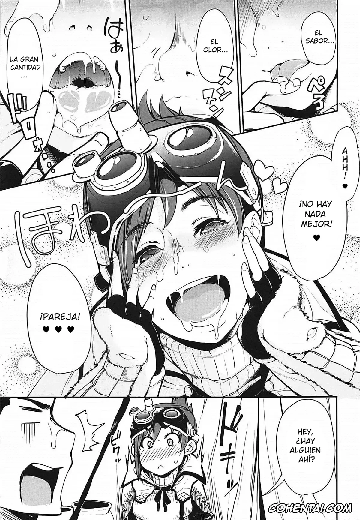 Monster Hunter hentai, Handler hentai, Kinoko Matsuri (Monster Hunter World), pagina 12