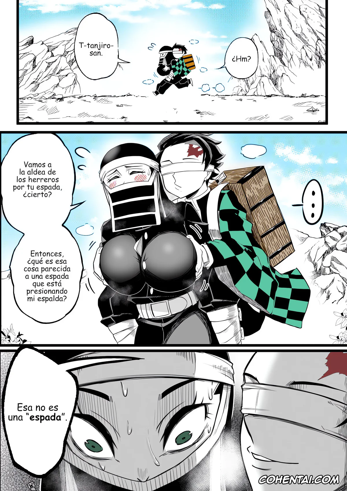 Kimetsu No Yaiba | Demon Slayer hentai, Kakushi hentai, Tanjirou Kamado hentai, Kakushi ch.1-2 (Kimetsu no Yaiba), pagina 3
