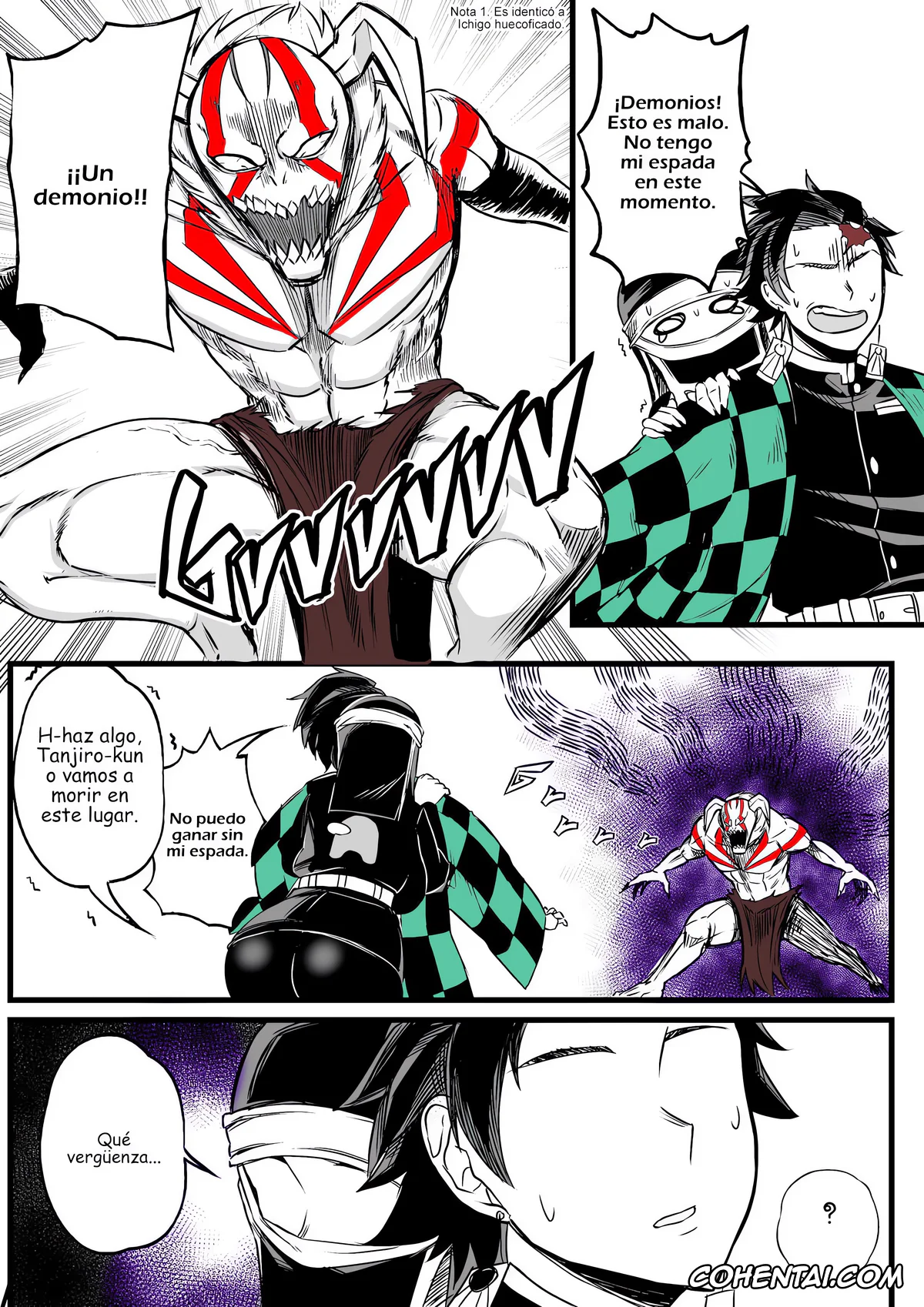 Kimetsu No Yaiba | Demon Slayer porno, Kakushi porno, Tanjirou Kamado porno, Kakushi ch.1-2 (Kimetsu no Yaiba), pagina 8