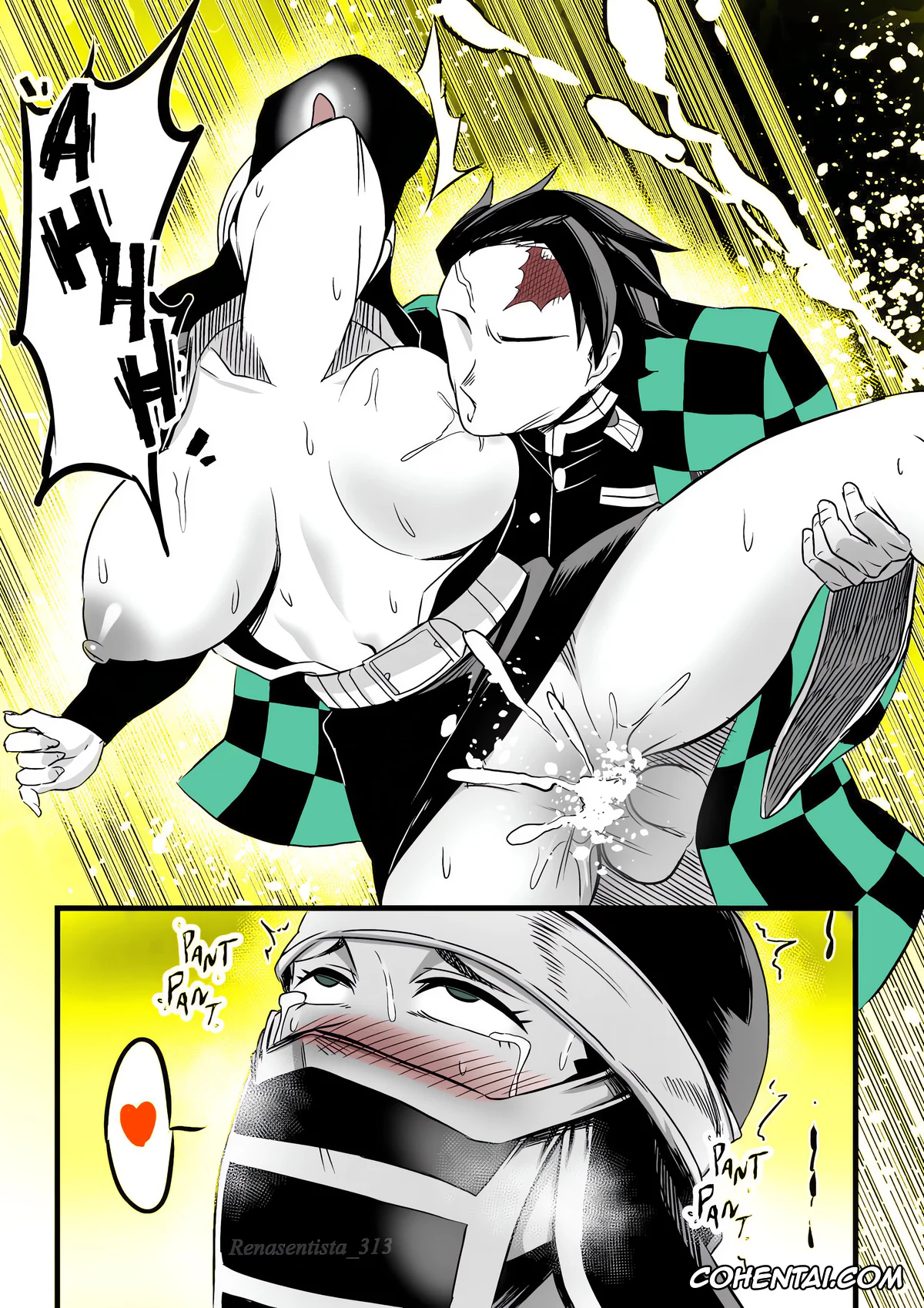 Kimetsu No Yaiba | Demon Slayer porno, Kakushi porno, Tanjirou Kamado porno, Kakushi ch.1-2 (Kimetsu no Yaiba), pagina 17