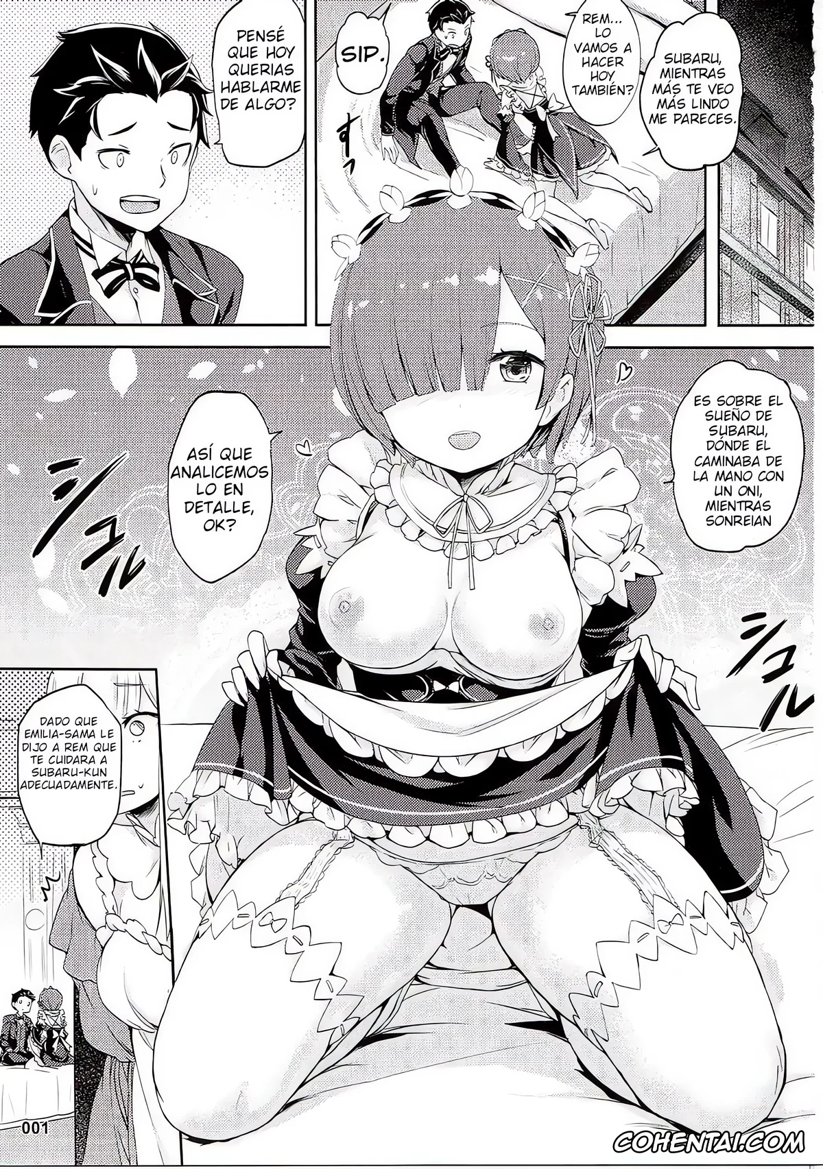 Re:Zero kara Hajimeru Isekai Seikatsu porno, Emilia porno, Rem porno, Subaru Natsuki porno, Re:Zero After Story (Re:Zero kara Hajimeru Isekai Seikatsu), pagina 2