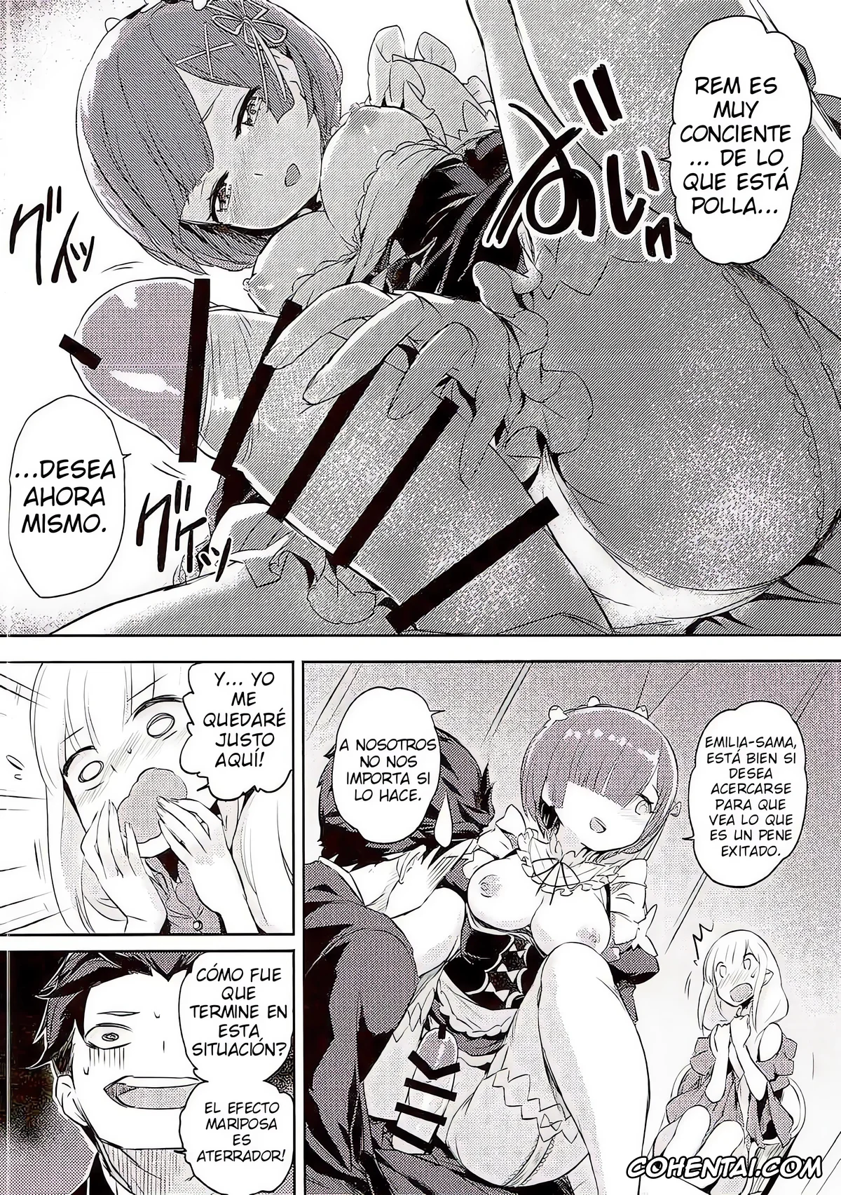 Re:Zero kara Hajimeru Isekai Seikatsu porno, Emilia porno, Rem porno, Subaru Natsuki porno, Re:Zero After Story (Re:Zero kara Hajimeru Isekai Seikatsu), pagina 5
