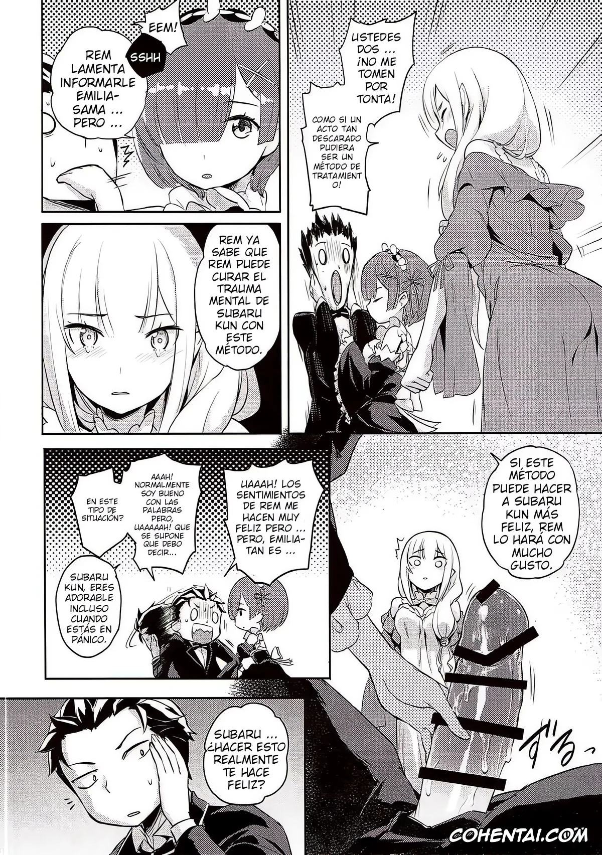 Re:Zero kara Hajimeru Isekai Seikatsu porno, Emilia porno, Rem porno, Subaru Natsuki porno, Re:Zero After Story (Re:Zero kara Hajimeru Isekai Seikatsu), pagina 11