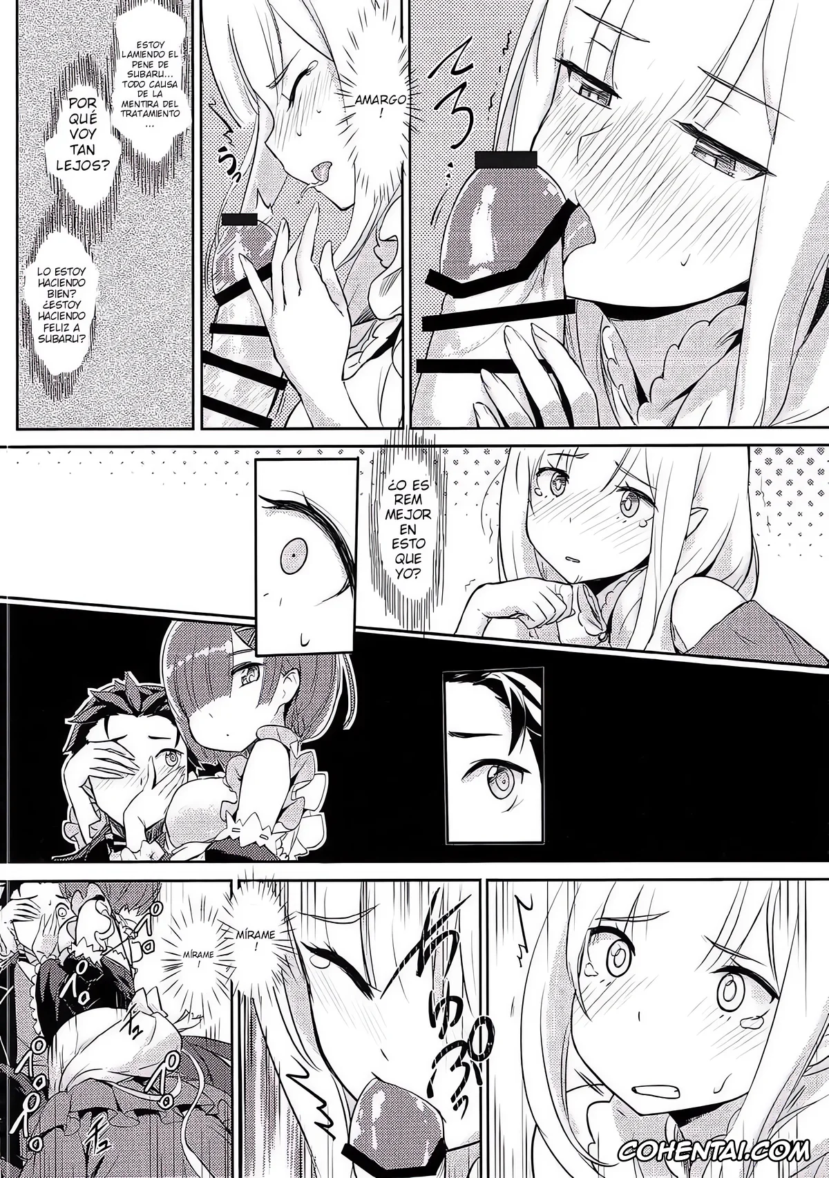 Re:Zero kara Hajimeru Isekai Seikatsu xxx, Emilia xxx, Rem xxx, Subaru Natsuki xxx, Re:Zero After Story (Re:Zero kara Hajimeru Isekai Seikatsu), pagina 13