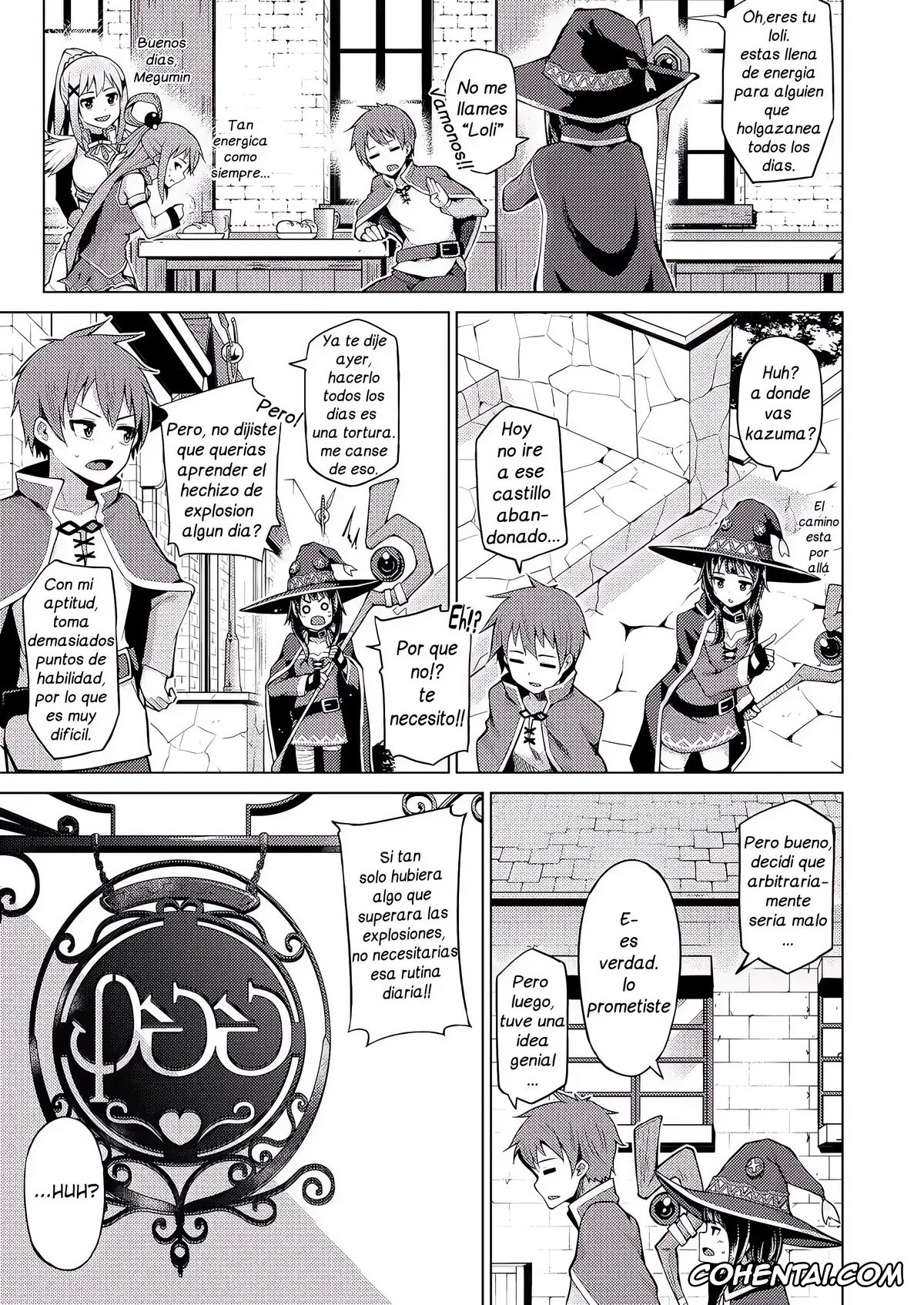 Kono Subarashii Sekai ni Syukufuku o! porno, Kazuma Satou porno, Megumin porno, Kono Bakuretsu Musume ni Ecstasy o! (Kono Subarashii Sekai ni Syukufuku o!, pagina 5