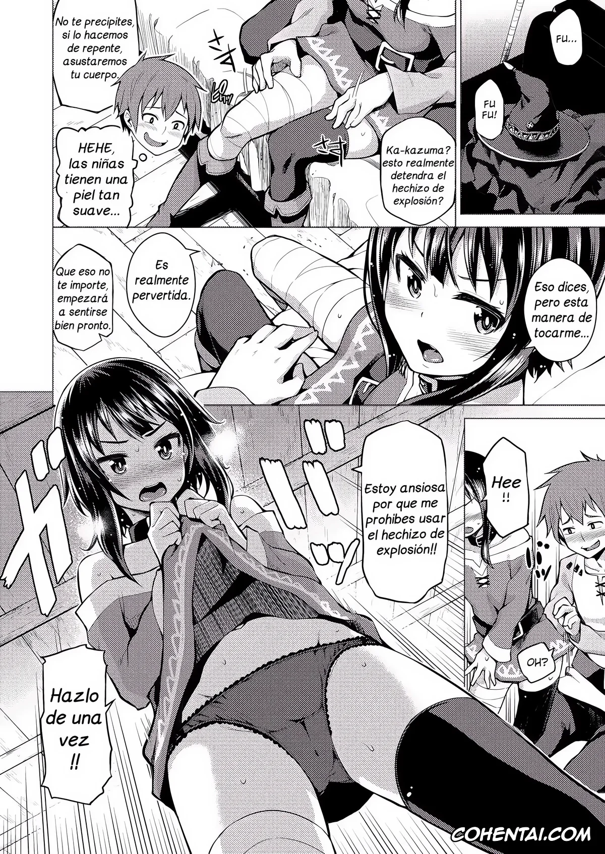 Kono Subarashii Sekai ni Syukufuku o! porno, Kazuma Satou porno, Megumin porno, Kono Bakuretsu Musume ni Ecstasy o! (Kono Subarashii Sekai ni Syukufuku o!, pagina 8