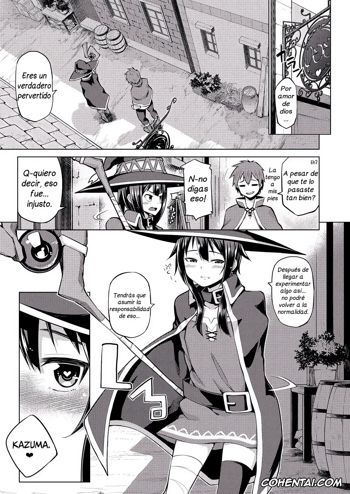 Kono Subarashii Sekai ni Syukufuku o! xxx, Kazuma Satou xxx, Megumin xxx, Kono Bakuretsu Musume ni Ecstasy o! (Kono Subarashii Sekai ni Syukufuku o!, pagina 25