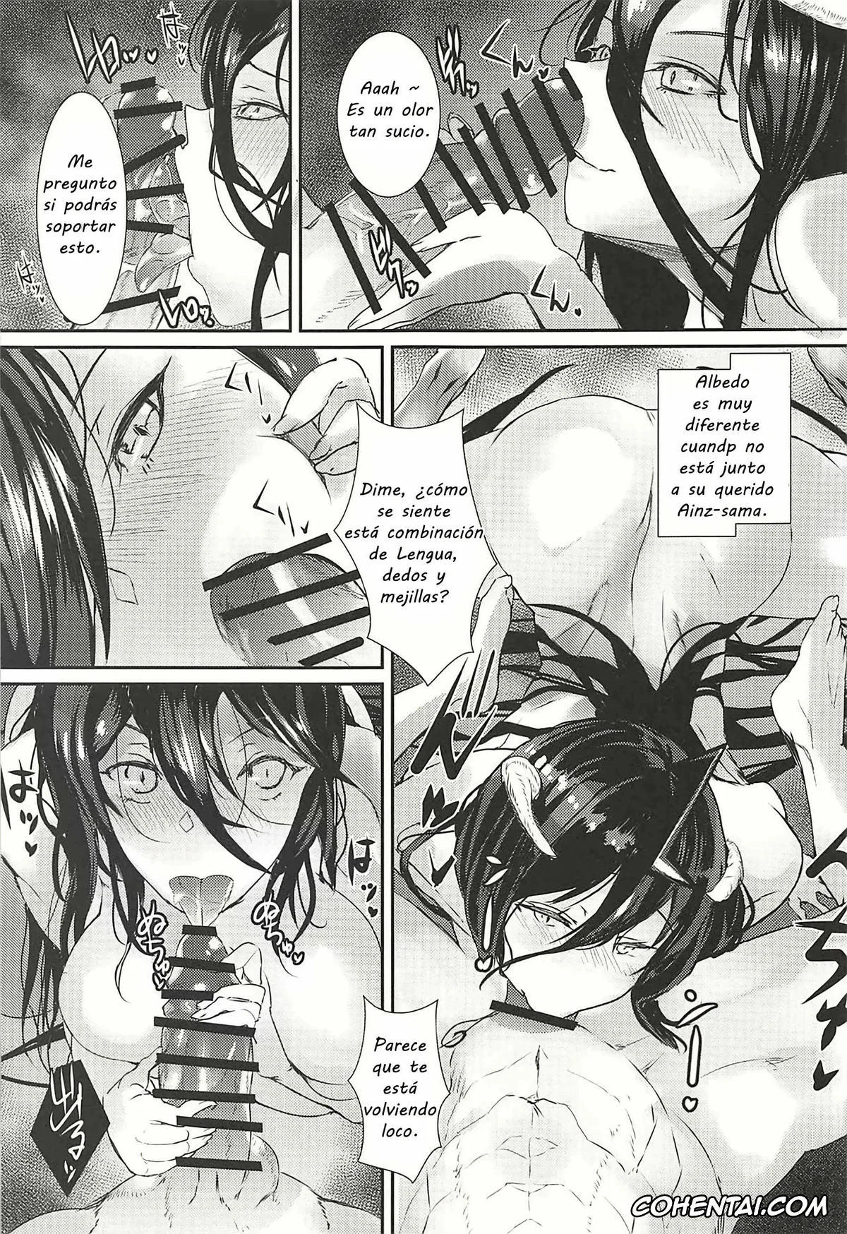 Overlord xxx, Albedo xxx, Albedo Yokkyuu Fuman (Overlord), pagina 4
