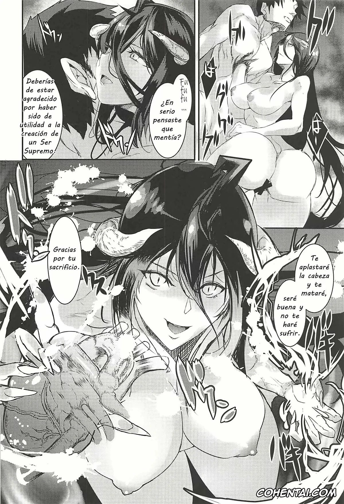 Overlord porno, Albedo porno, Albedo Yokkyuu Fuman (Overlord), pagina 17