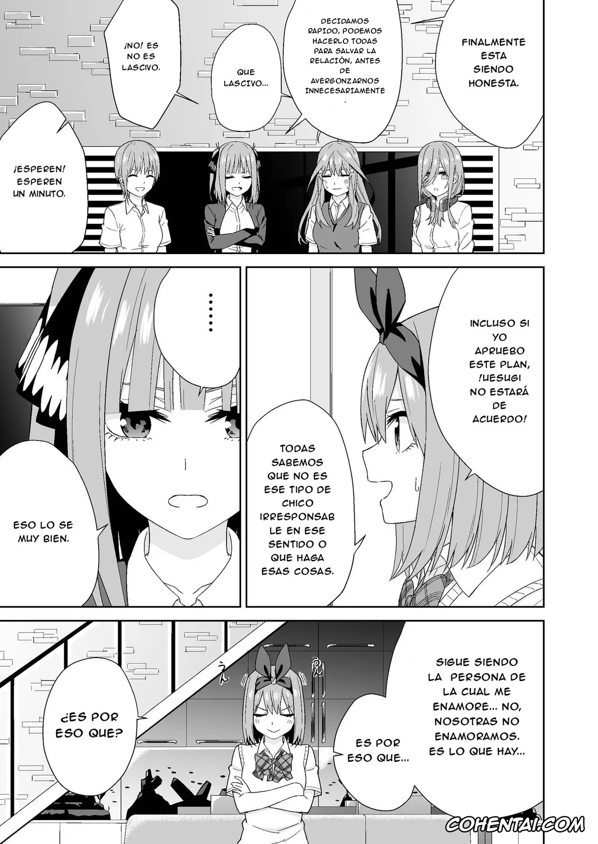 Gotoubun No Hanayome | The Quintessential Quintuplets xxx, Fuutarou Uesugi xxx, Ichika Nakano xxx, Itsuki Nakano xxx, Miku Nakano xxx, Nino Nakano xxx, Yotsuba Nakano xxx, Gotoubun no Hajimete (Gotoubun no Hanayome), pagina 7