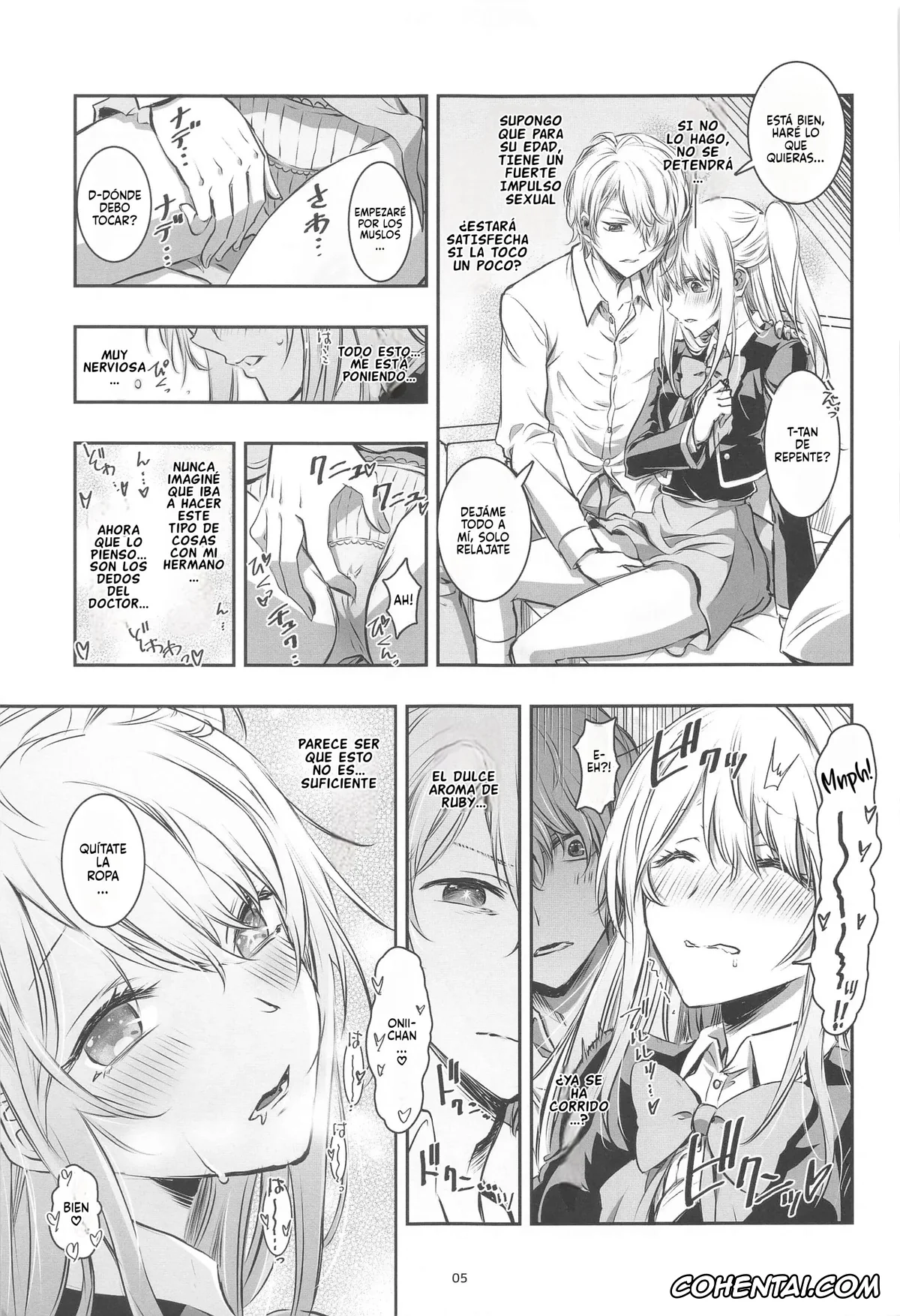 Oshi no Ko xxx, Aqua Hoshino xxx, Ruby Hoshino xxx, AI TO TSUIOKU NO HIBI (Oshi no Ko), pagina 4