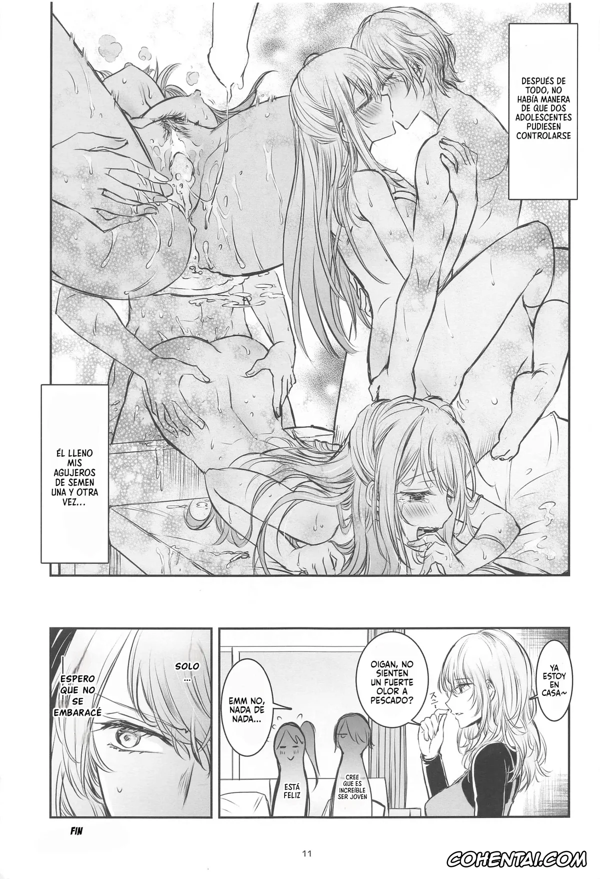 Oshi no Ko xxx, Aqua Hoshino xxx, Ruby Hoshino xxx, AI TO TSUIOKU NO HIBI (Oshi no Ko), pagina 10